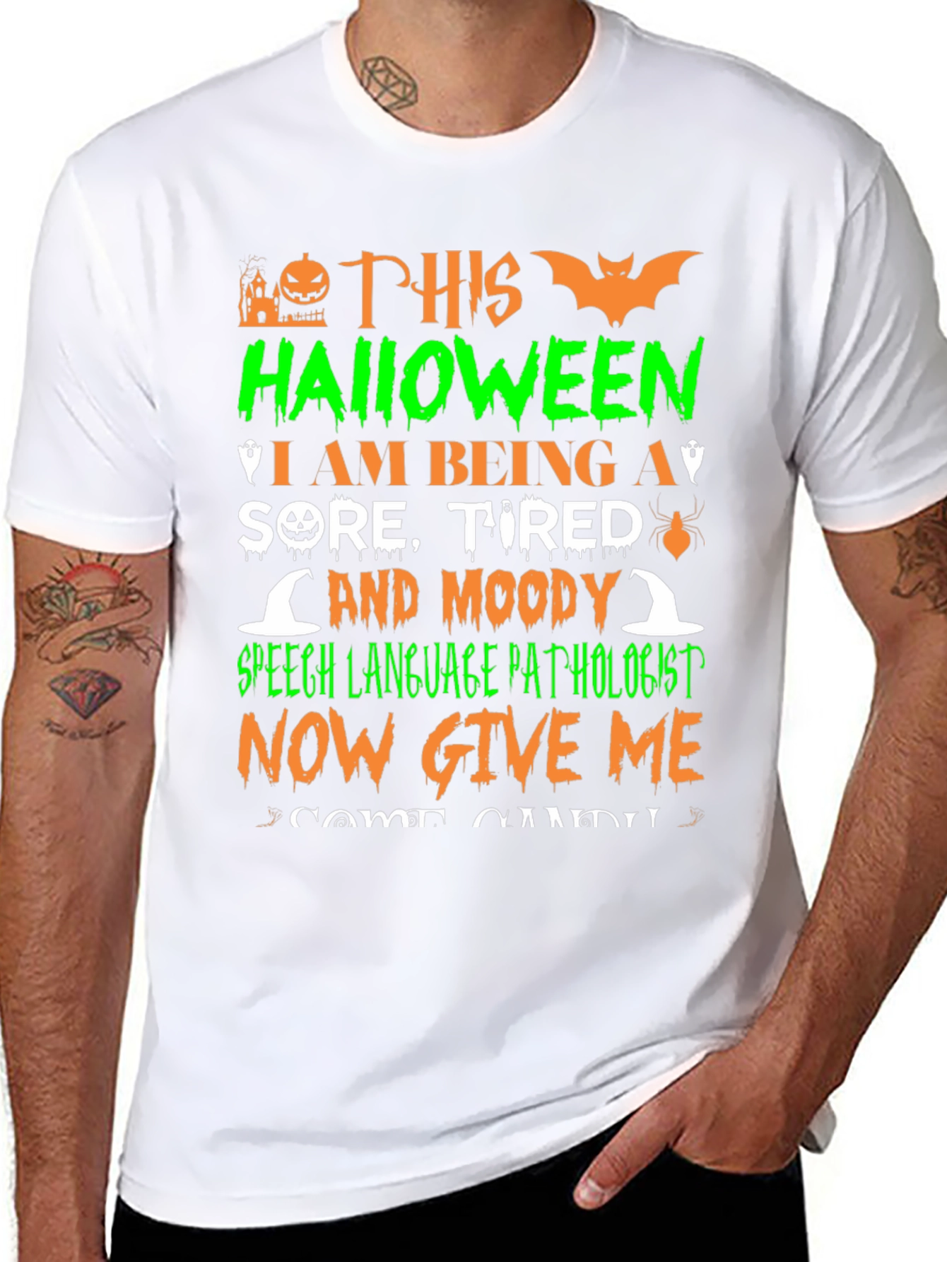 Halloween Speech Language Pathologist T-Shirt