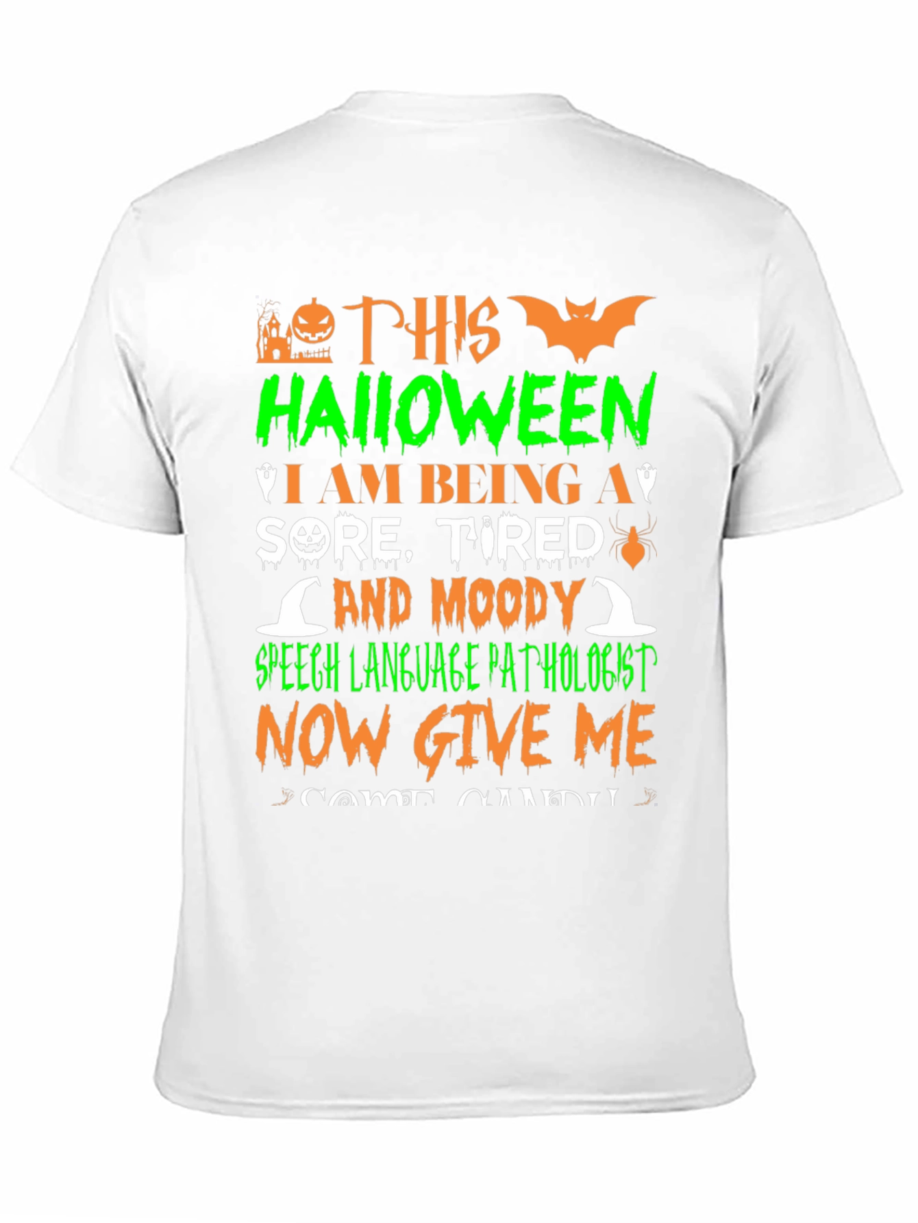 Halloween Speech Language Pathologist T-Shirt
