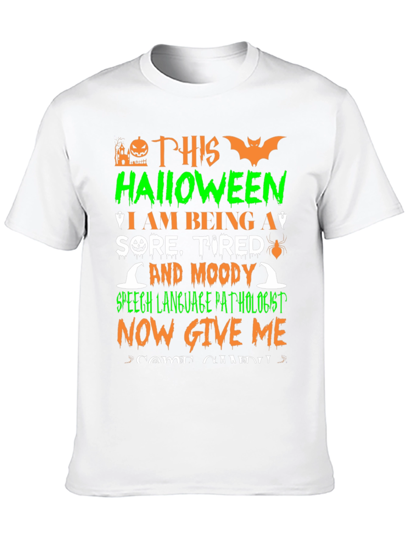 Halloween Speech Language Pathologist T-Shirt