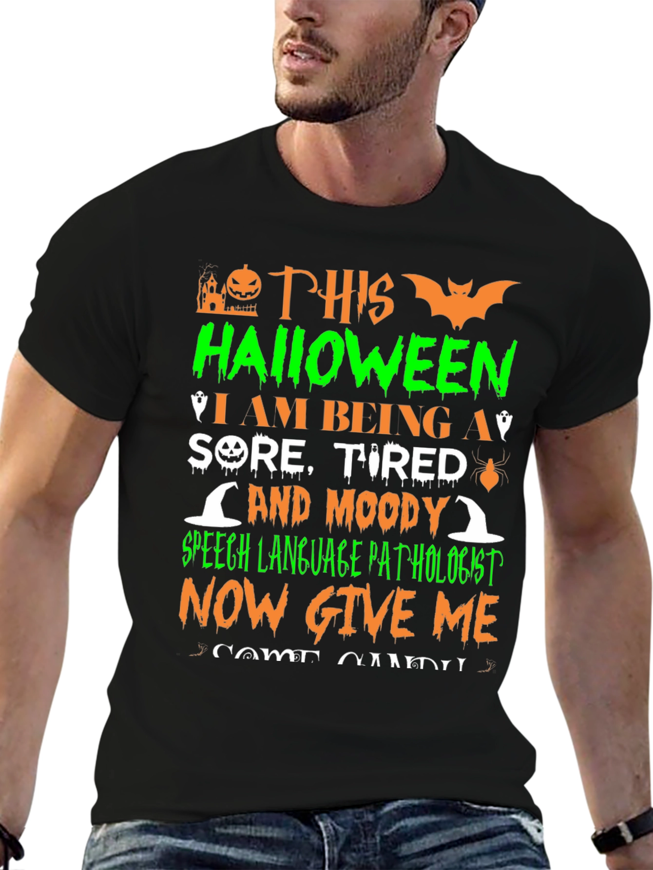 Halloween Speech Language Pathologist T-Shirt