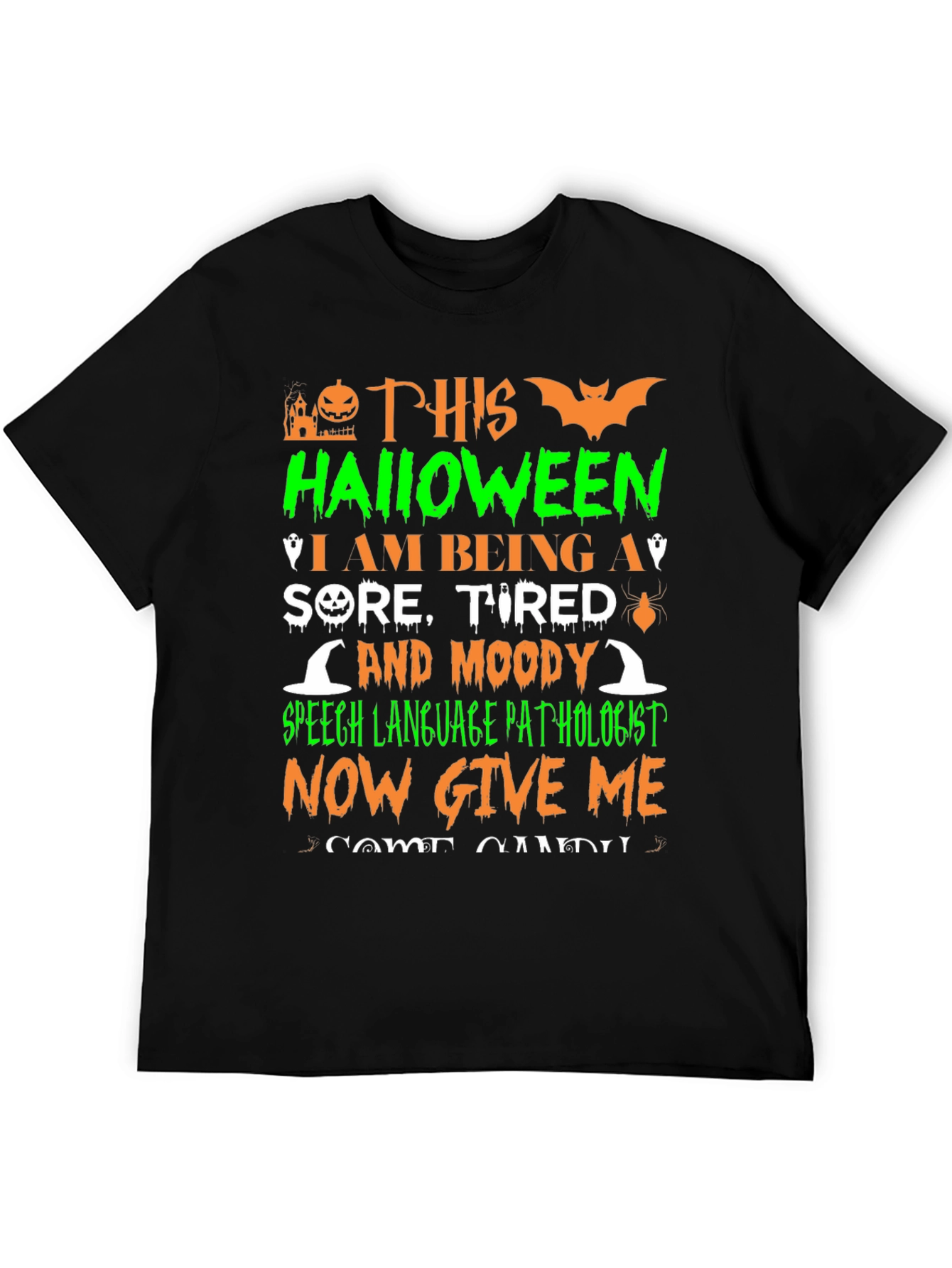Halloween Speech Language Pathologist T-Shirt