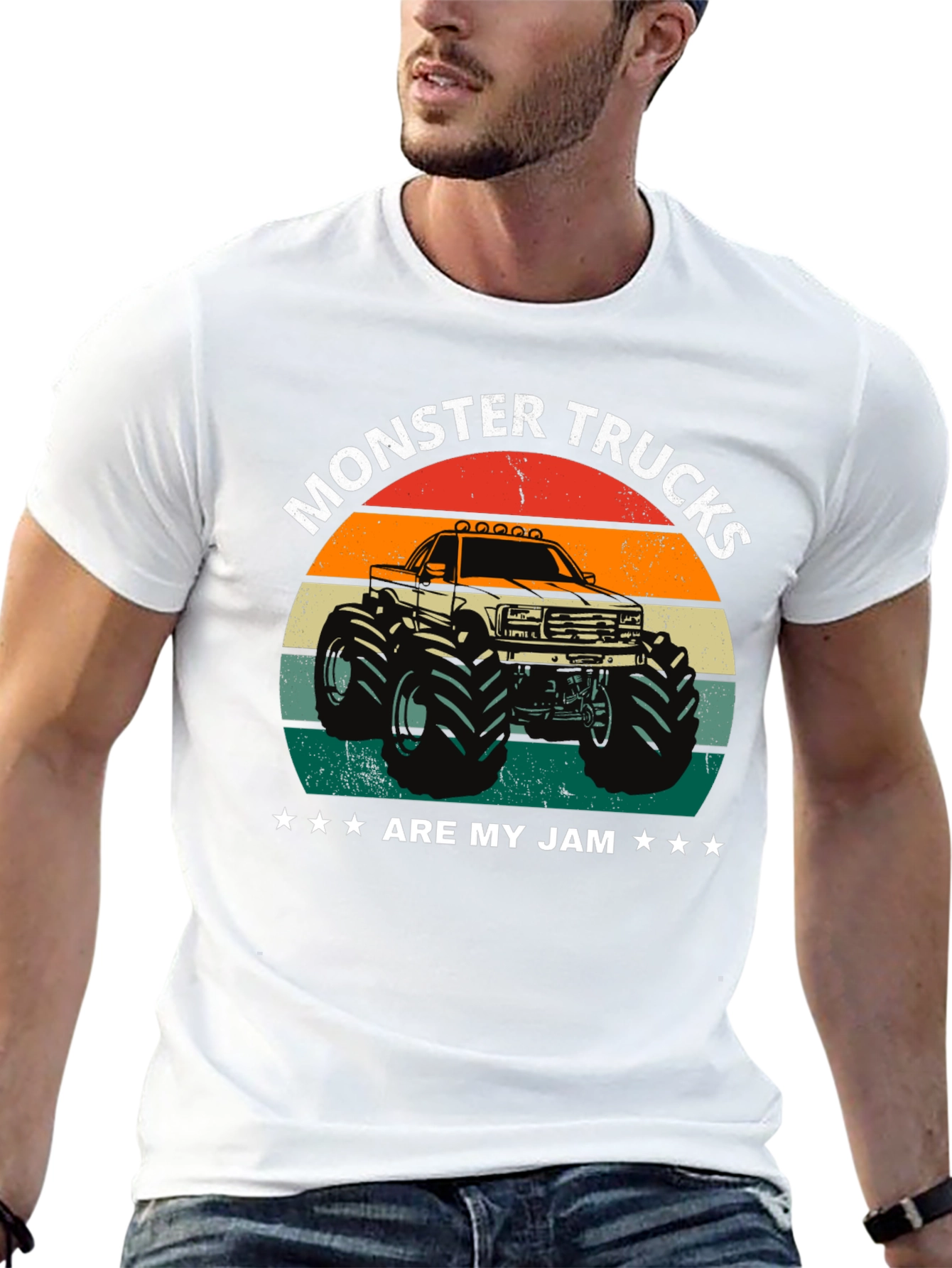 Monster Trucks Are My Jam Graphic Tee