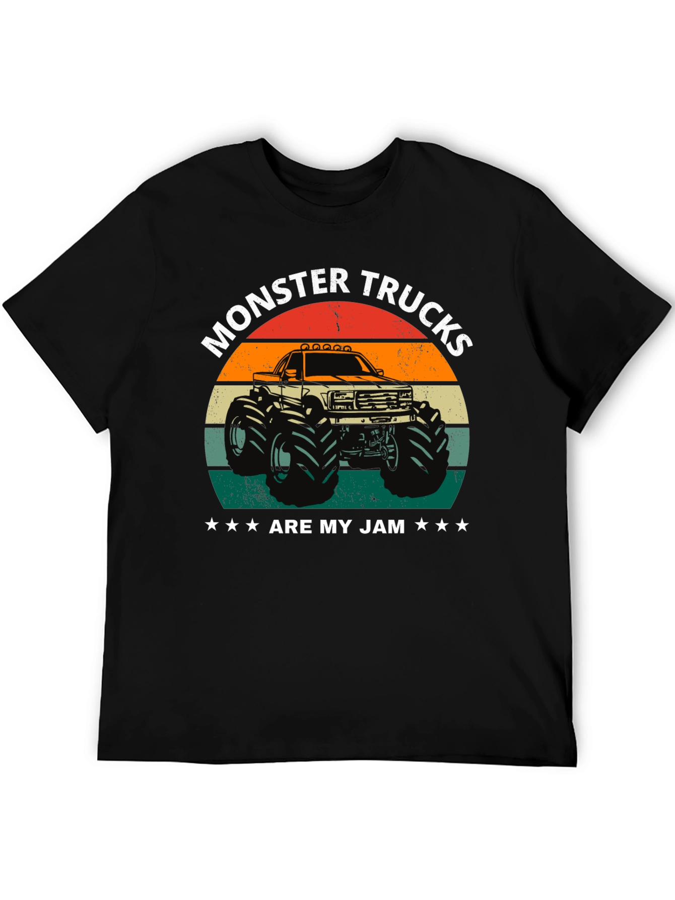 Monster Trucks Are My Jam Graphic Tee