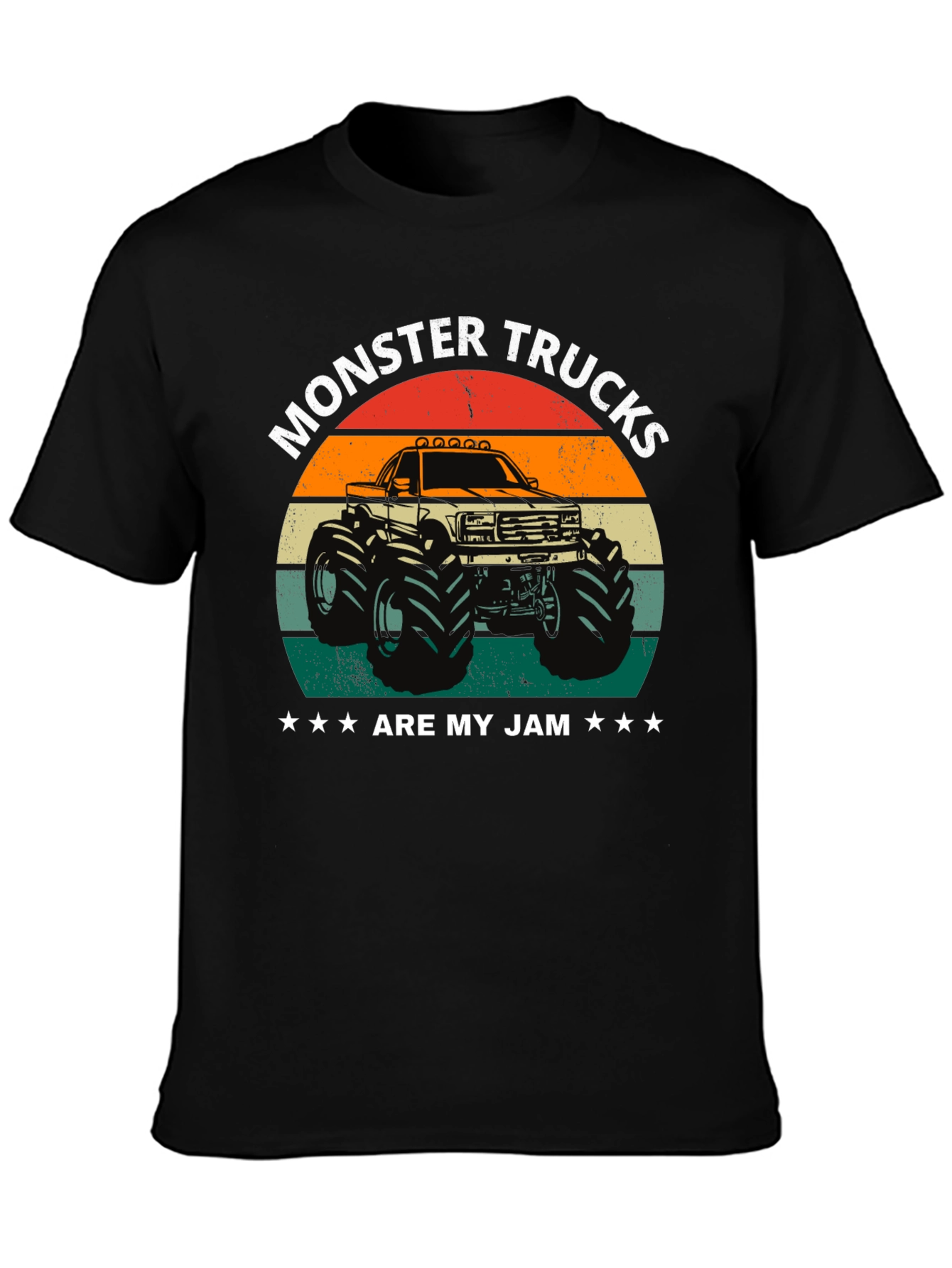 Monster Trucks Are My Jam Graphic Tee