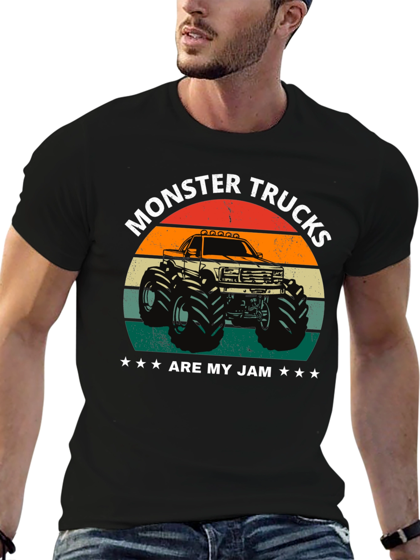 Monster Trucks Are My Jam Graphic Tee