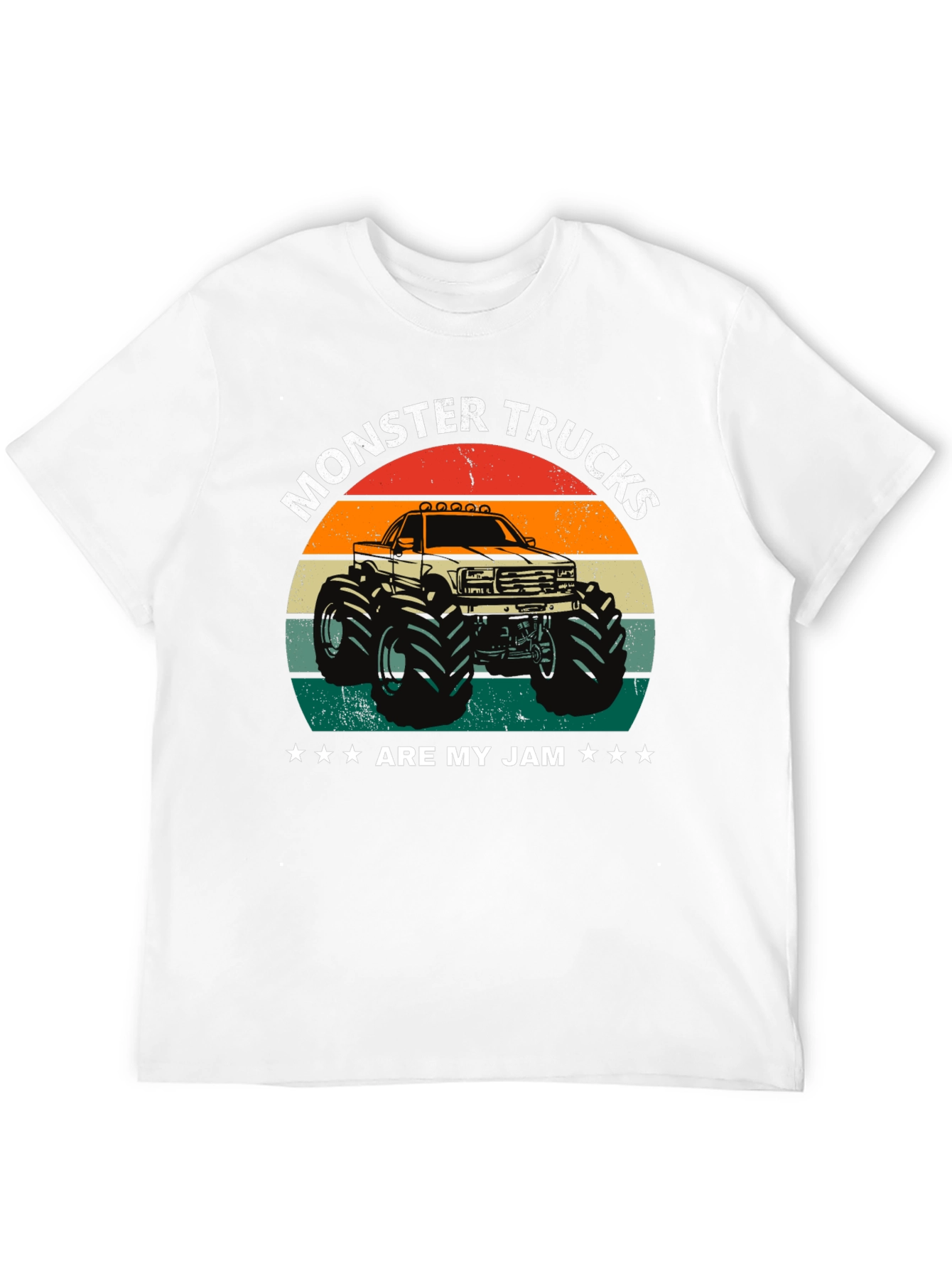 Monster Trucks Are My Jam Graphic Tee
