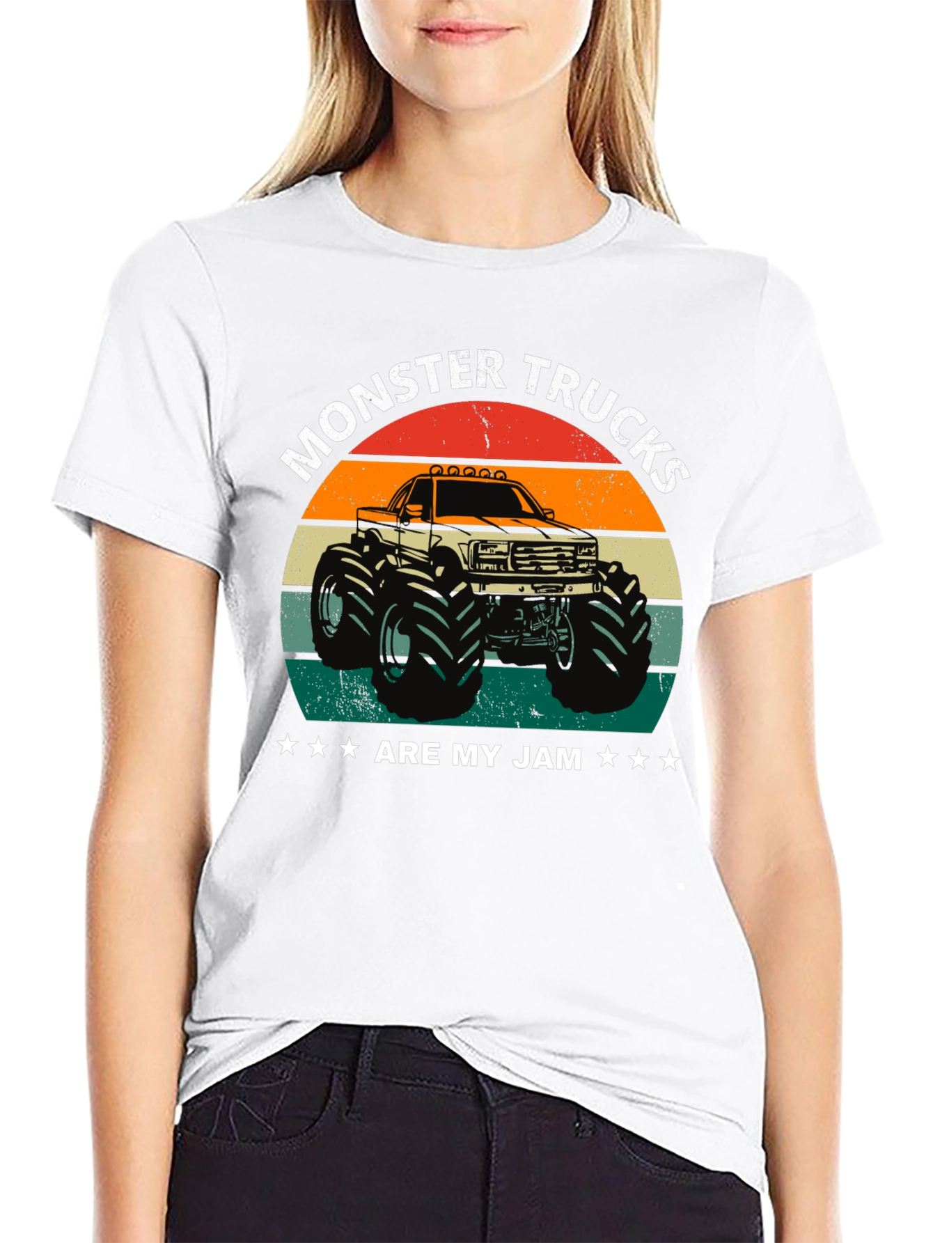 Monster Trucks Are My Jam Graphic Tee