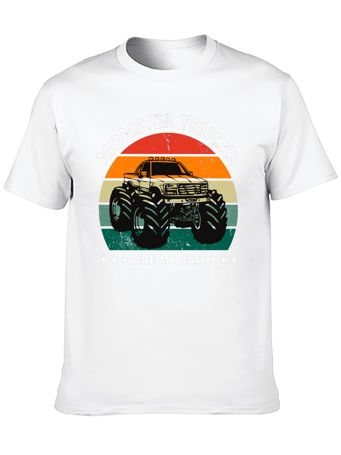 Monster Trucks Are My Jam Graphic Tee