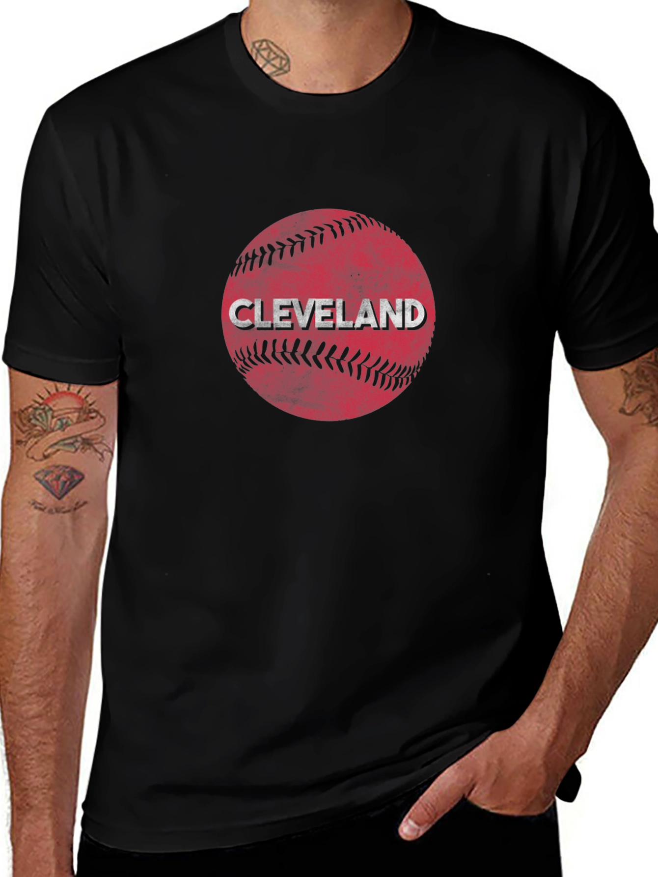 Cleveland Baseball Graphic T-Shirt