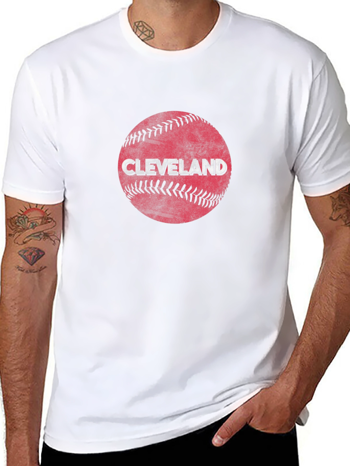 Cleveland Baseball Graphic T-Shirt