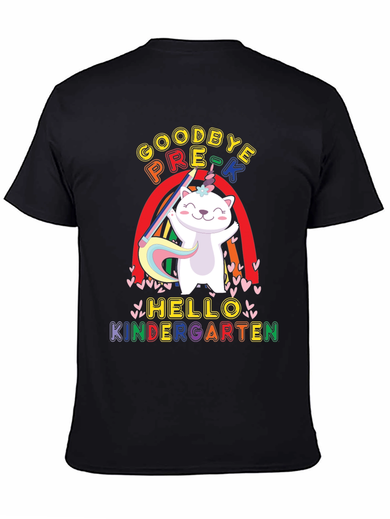 Goodbye Pre-K Hello Kindergarten Shirt