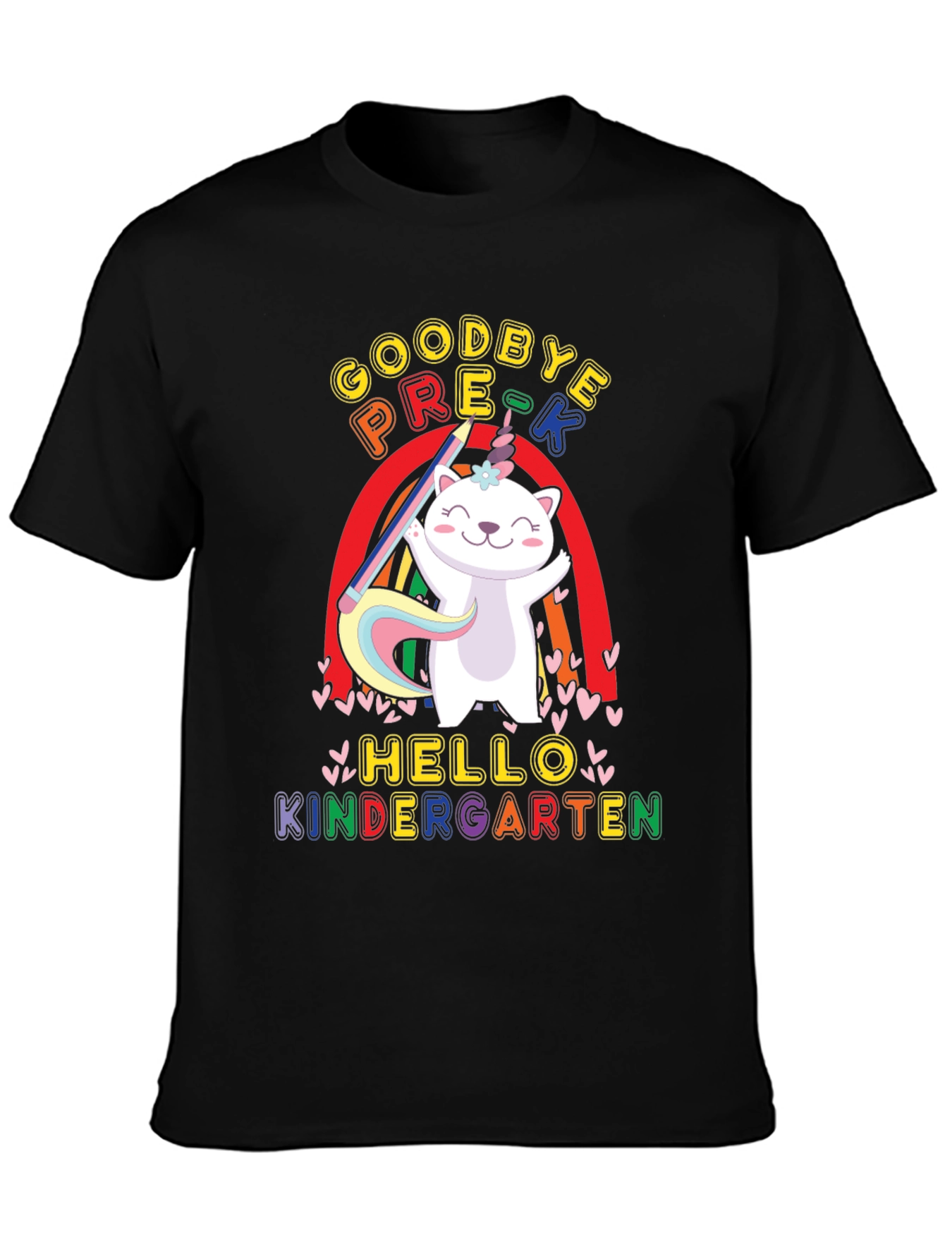 Goodbye Pre-K Hello Kindergarten Shirt