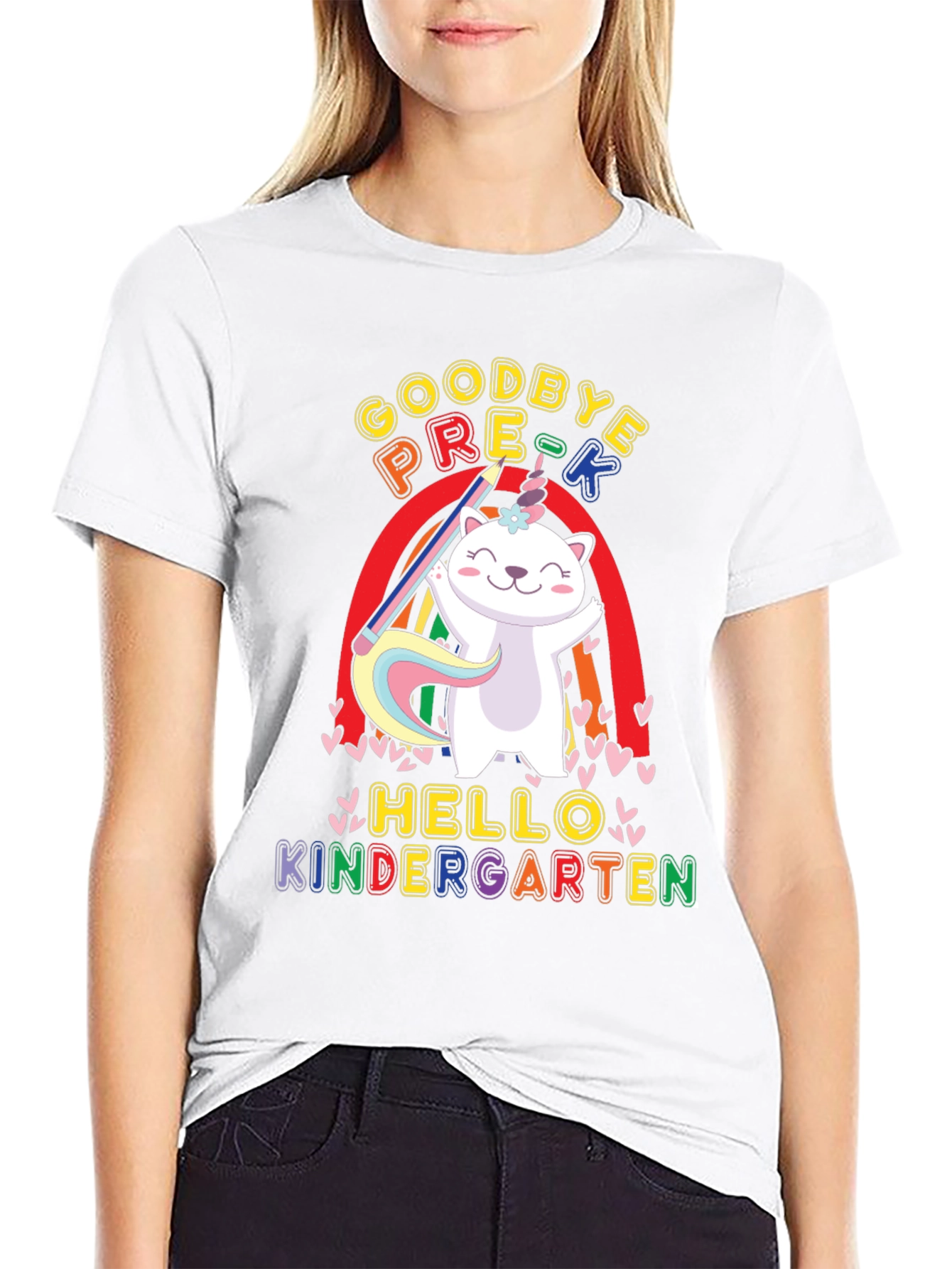 Goodbye Pre-K Hello Kindergarten Shirt