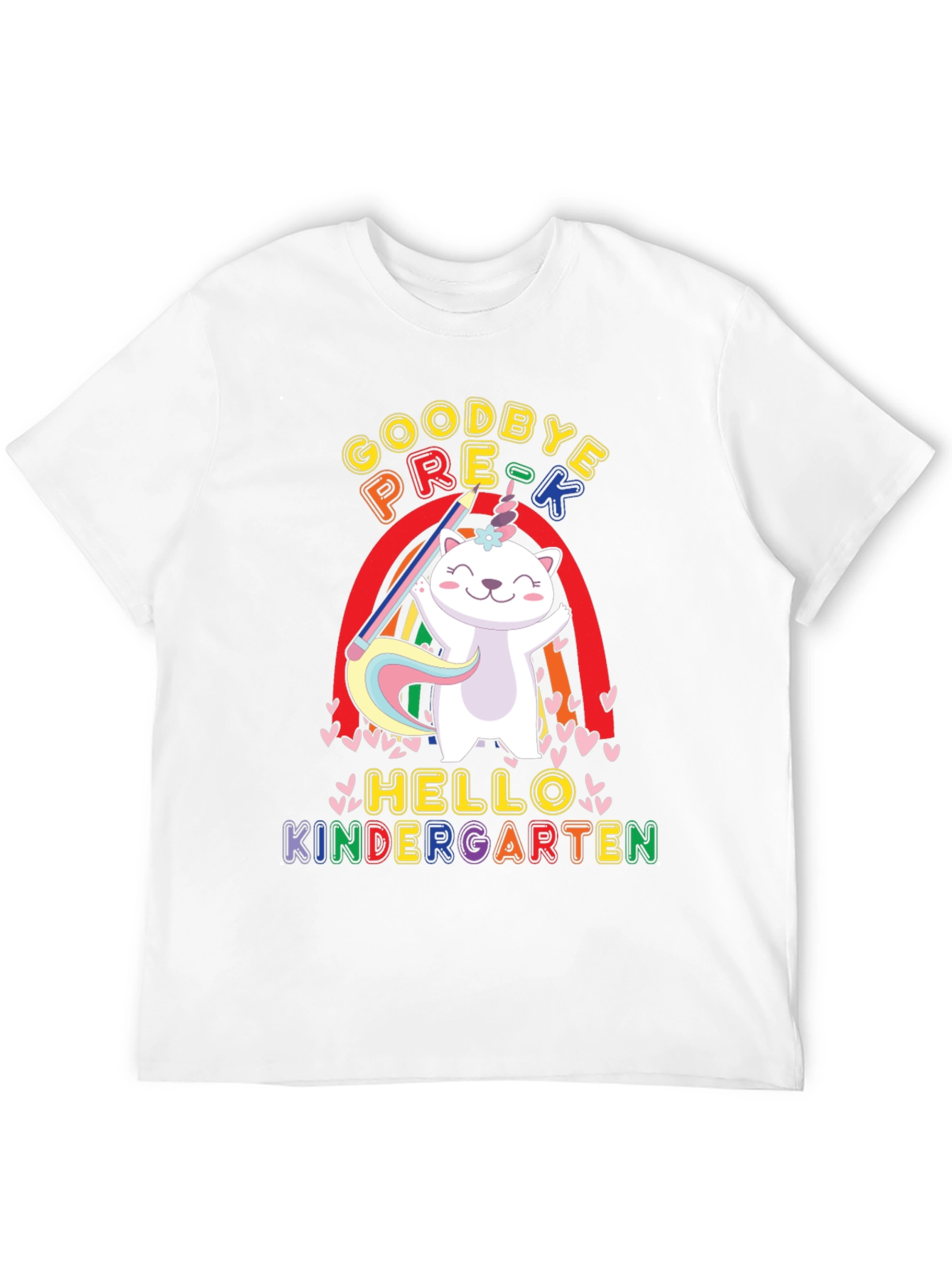 Goodbye Pre-K Hello Kindergarten Shirt