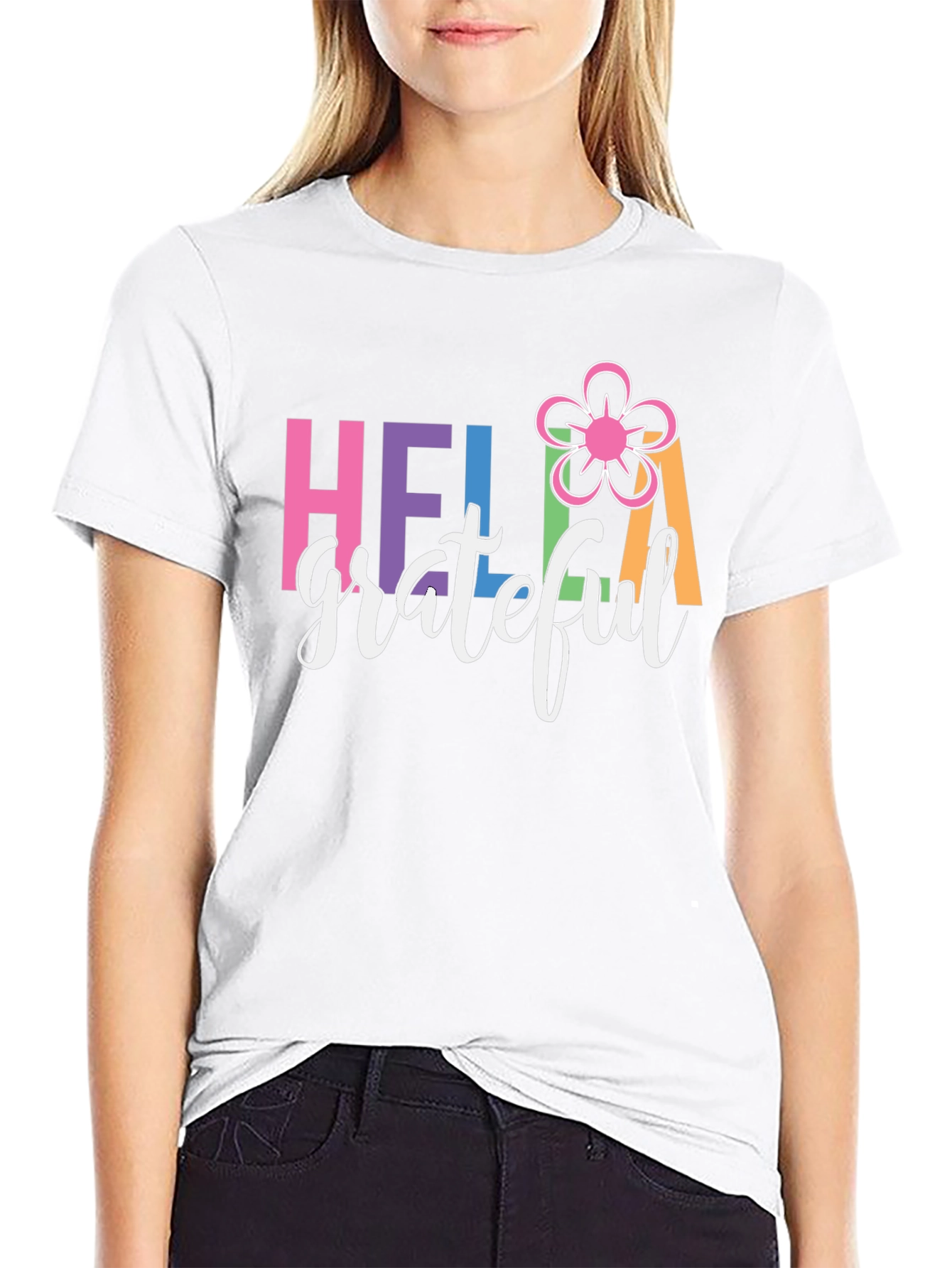 Hello Grateful Graphic Tee