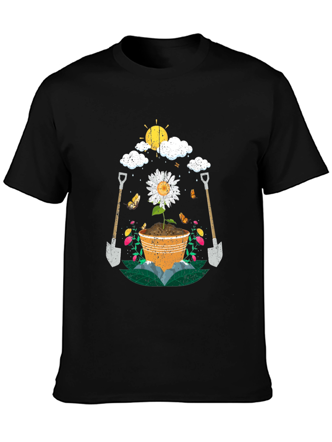 Gardeners Delight T-Shirt - Floral Design