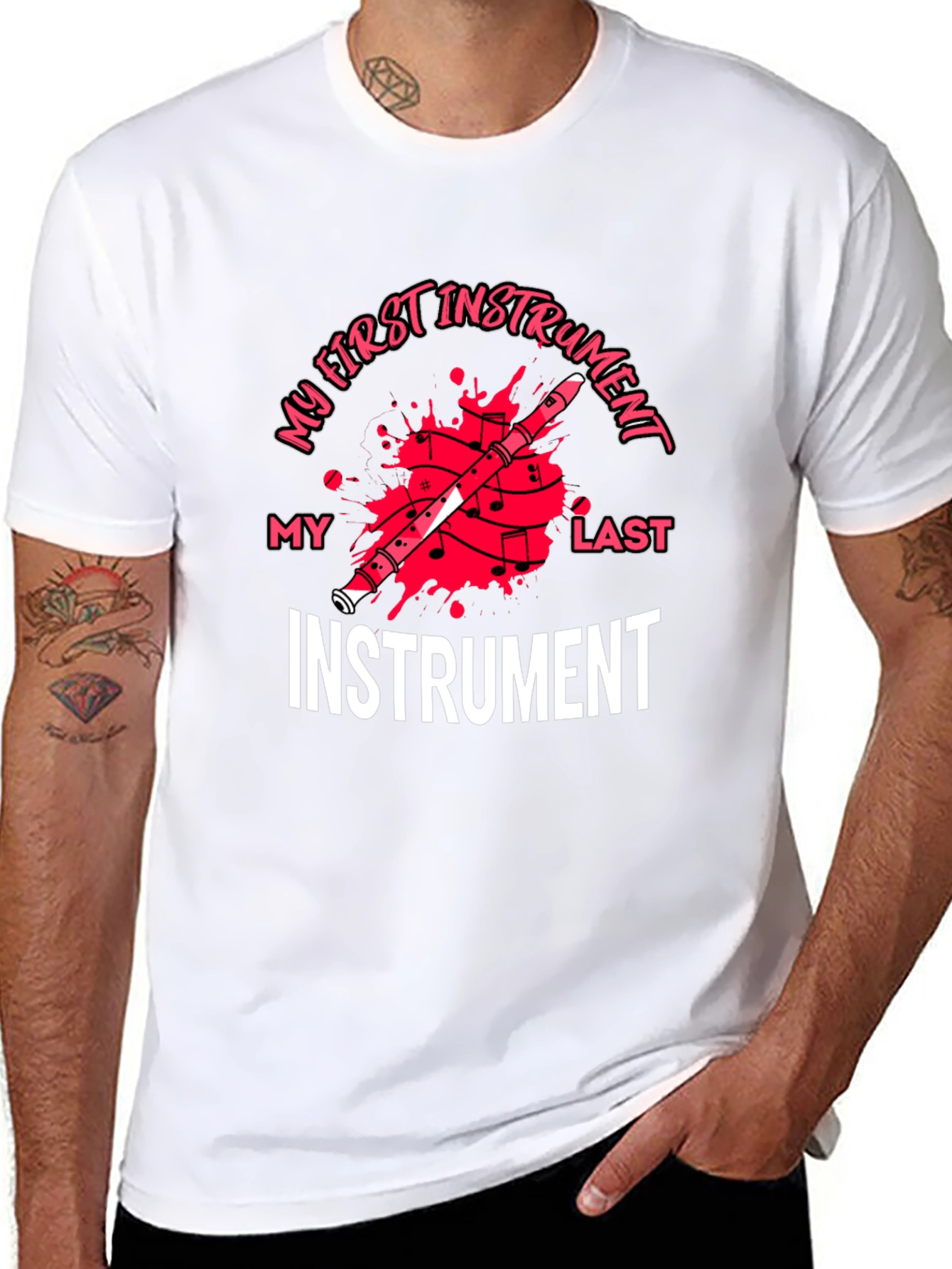 My First Instrument T-Shirt - Music Lover Tee