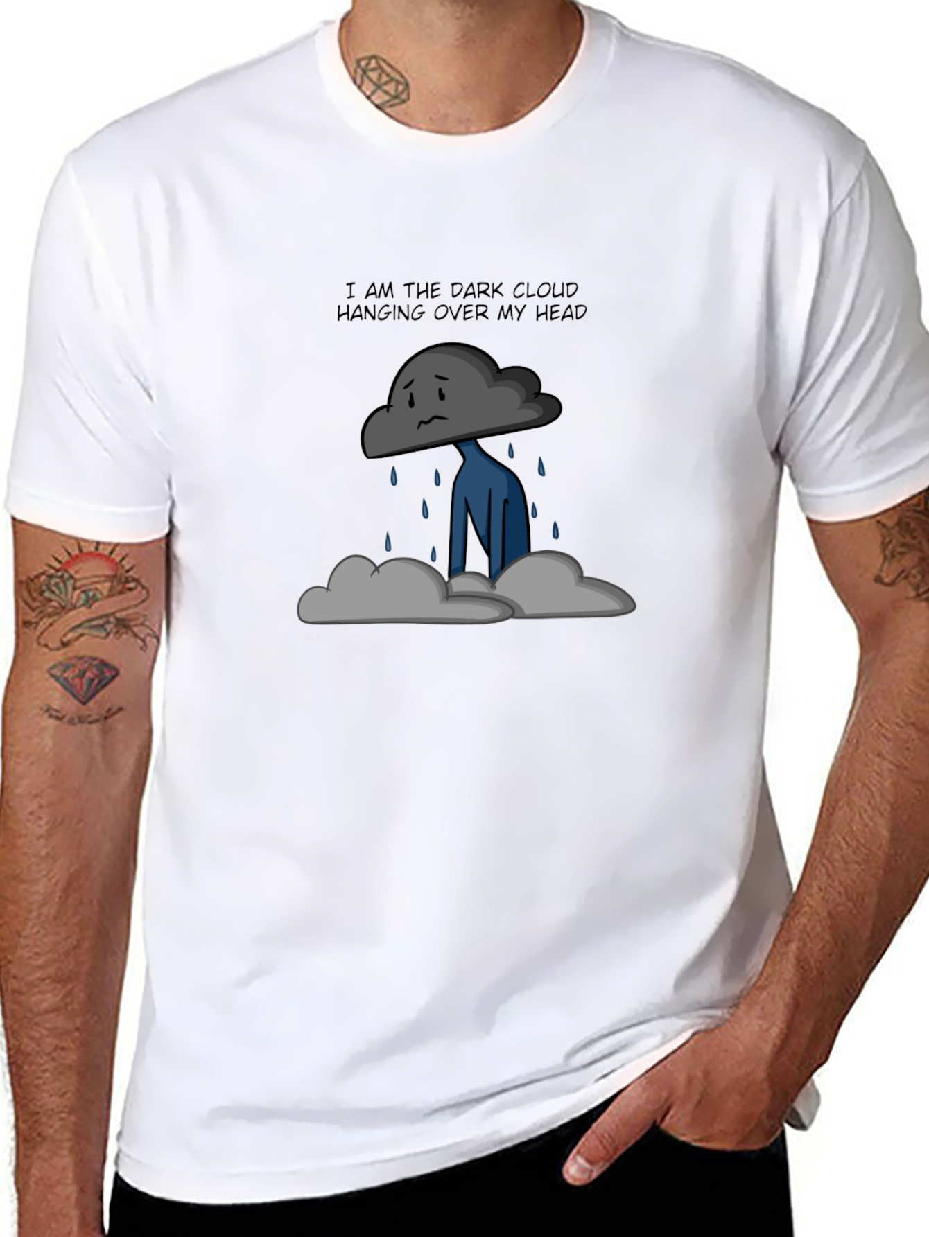 Dark Cloud Graphic T-Shirt