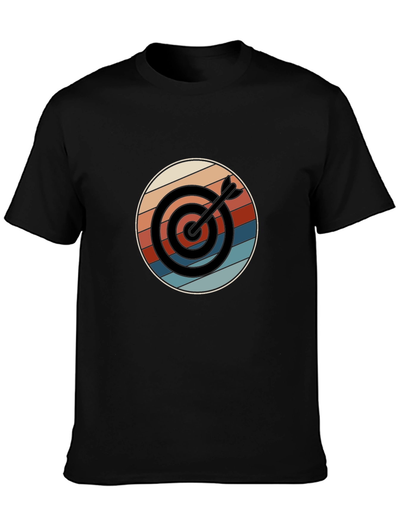 Retro Target T-Shirt - Bullseye Design