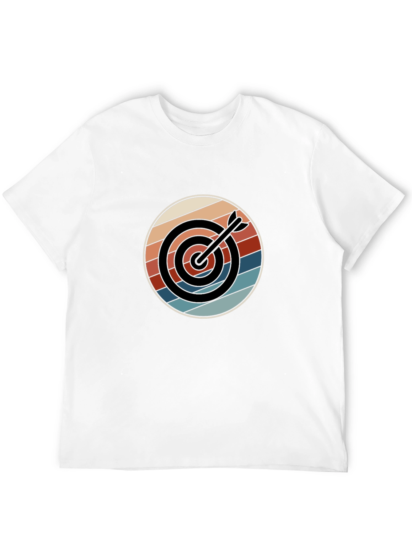 Retro Target T-Shirt - Bullseye Design