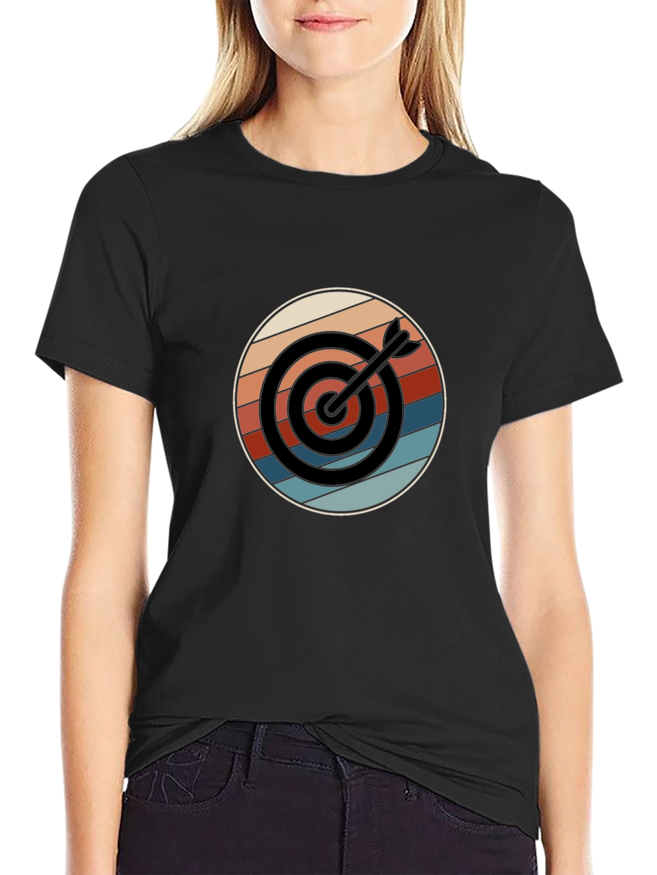 Retro Target T-Shirt - Bullseye Design