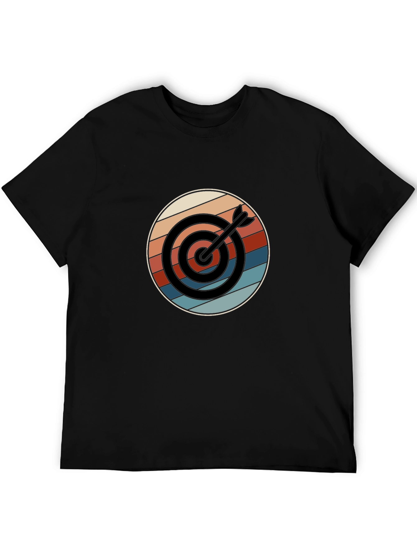 Retro Target T-Shirt - Bullseye Design
