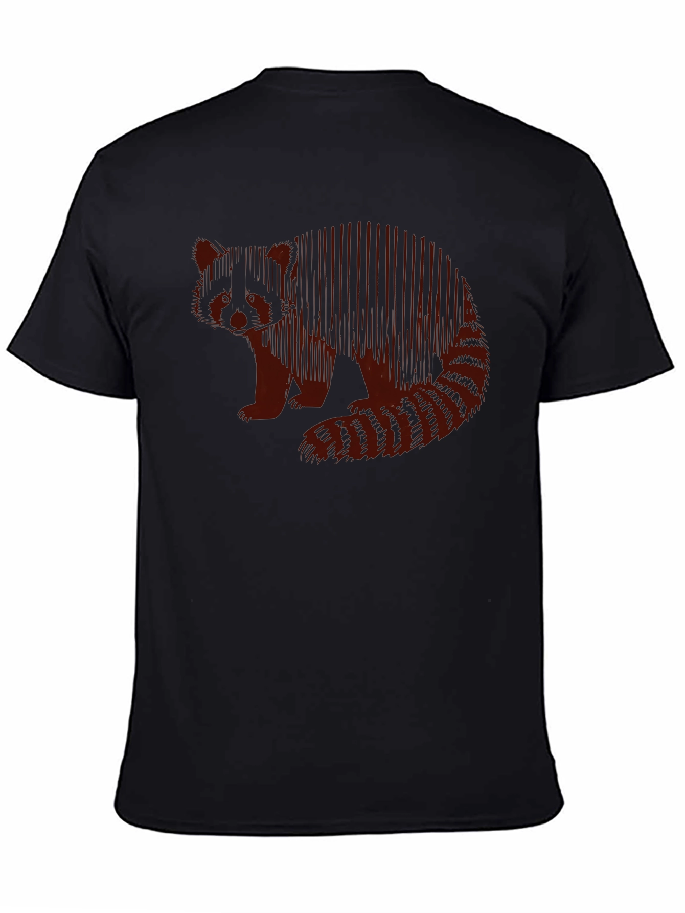Red Panda Graphic Tee - Casual Style