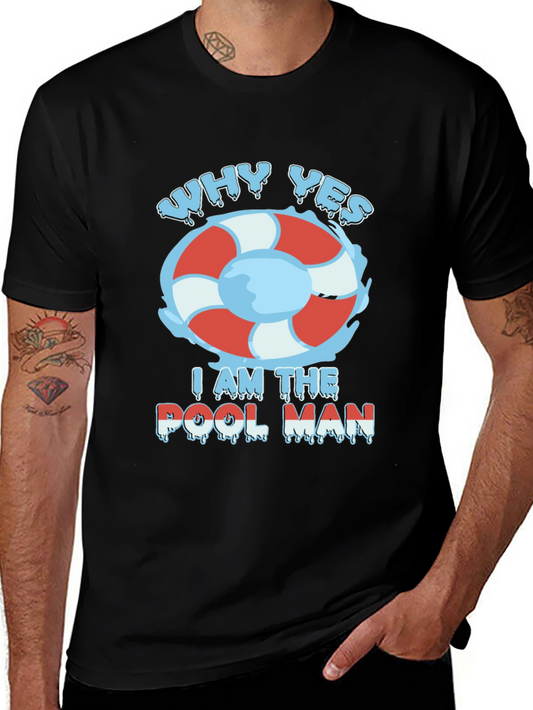 Pool Man Graphic Tee - Summer Ready!