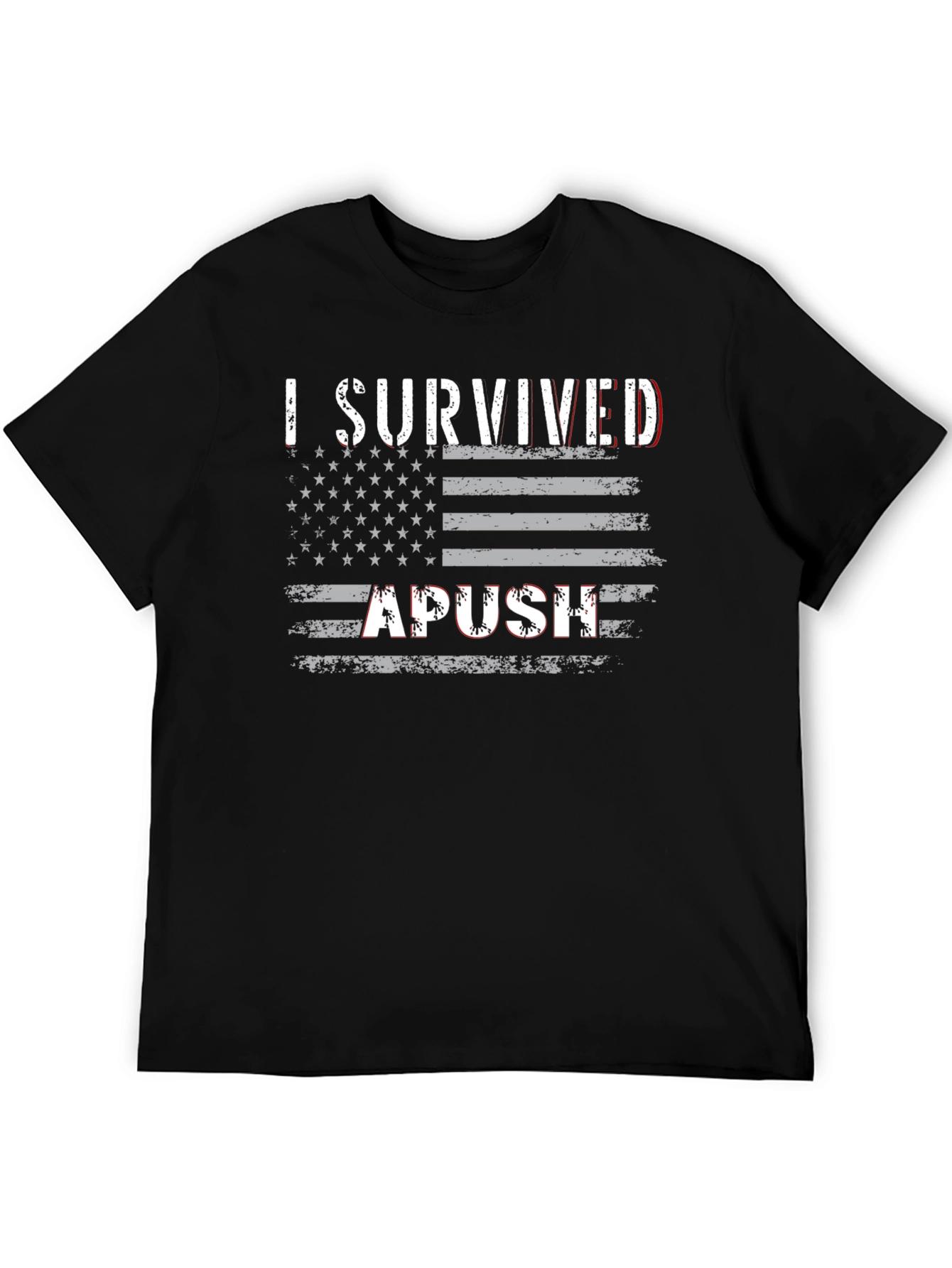 I Survived APUSH American Flag T-Shirt