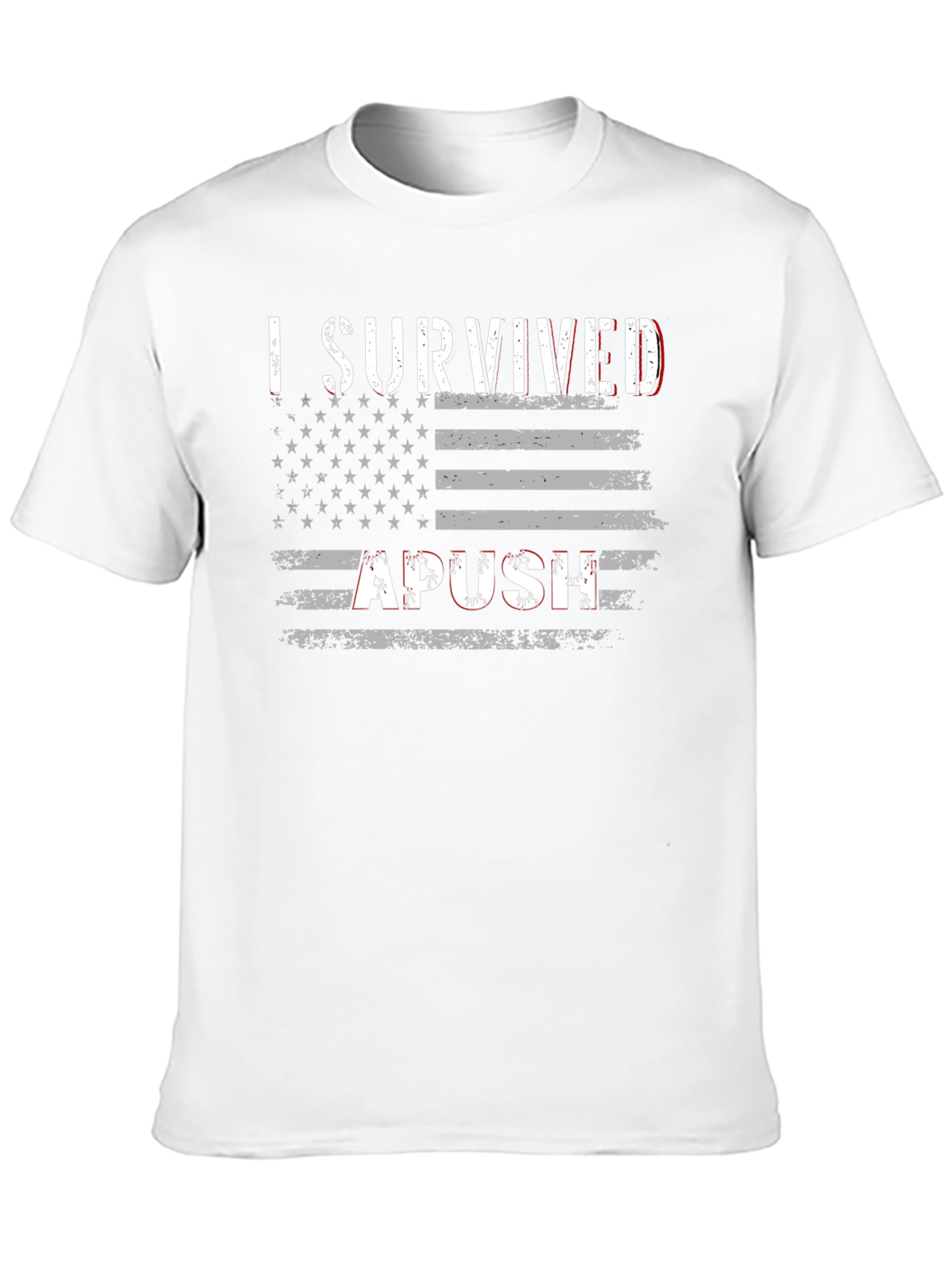 I Survived APUSH American Flag T-Shirt