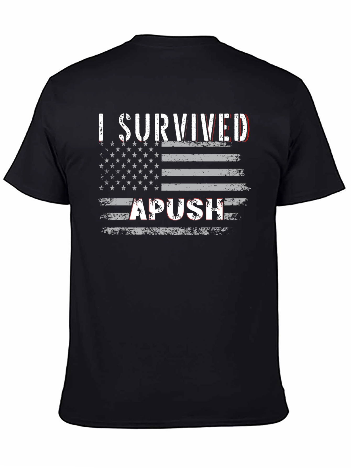 I Survived APUSH American Flag T-Shirt