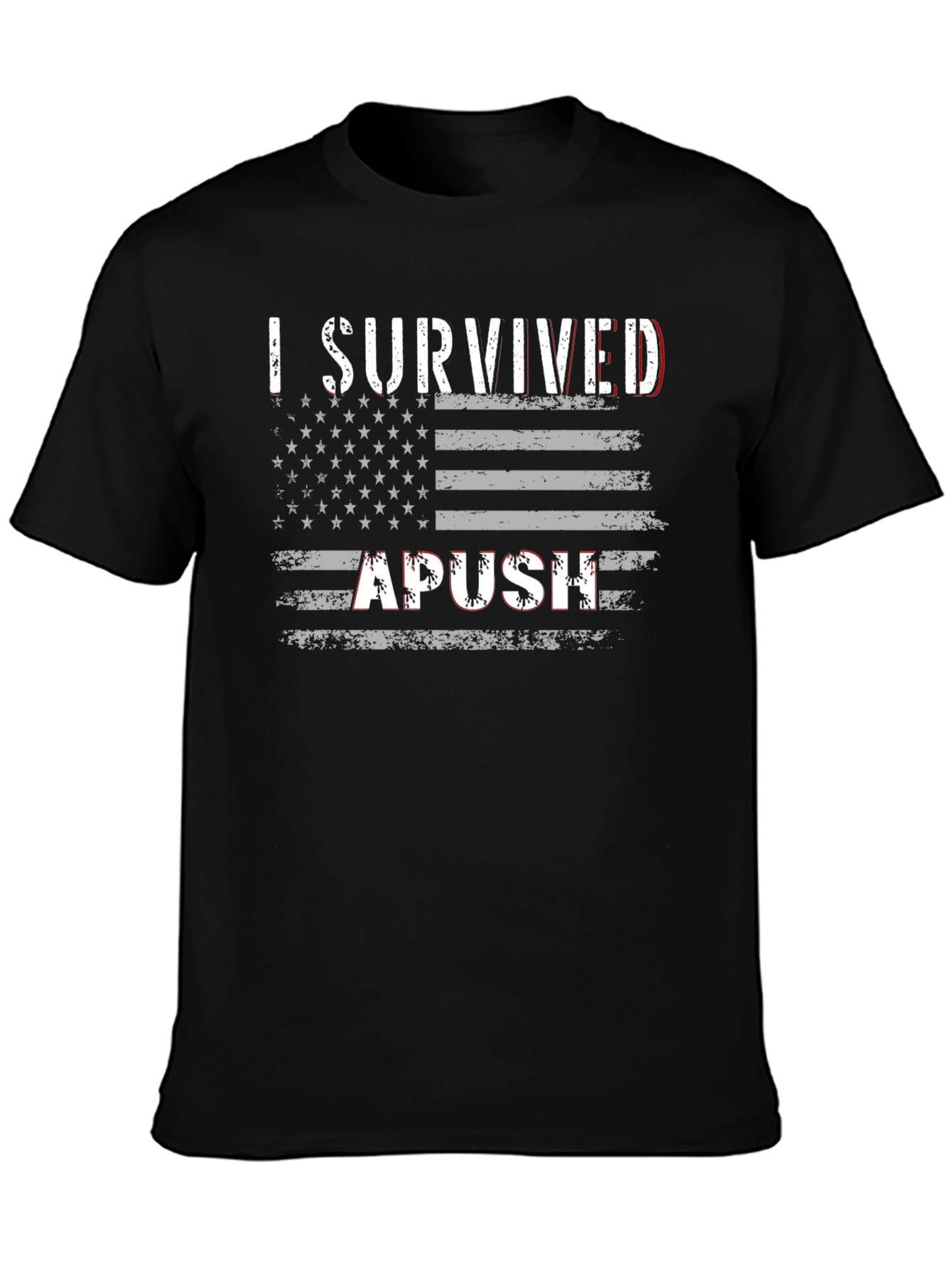 I Survived APUSH American Flag T-Shirt