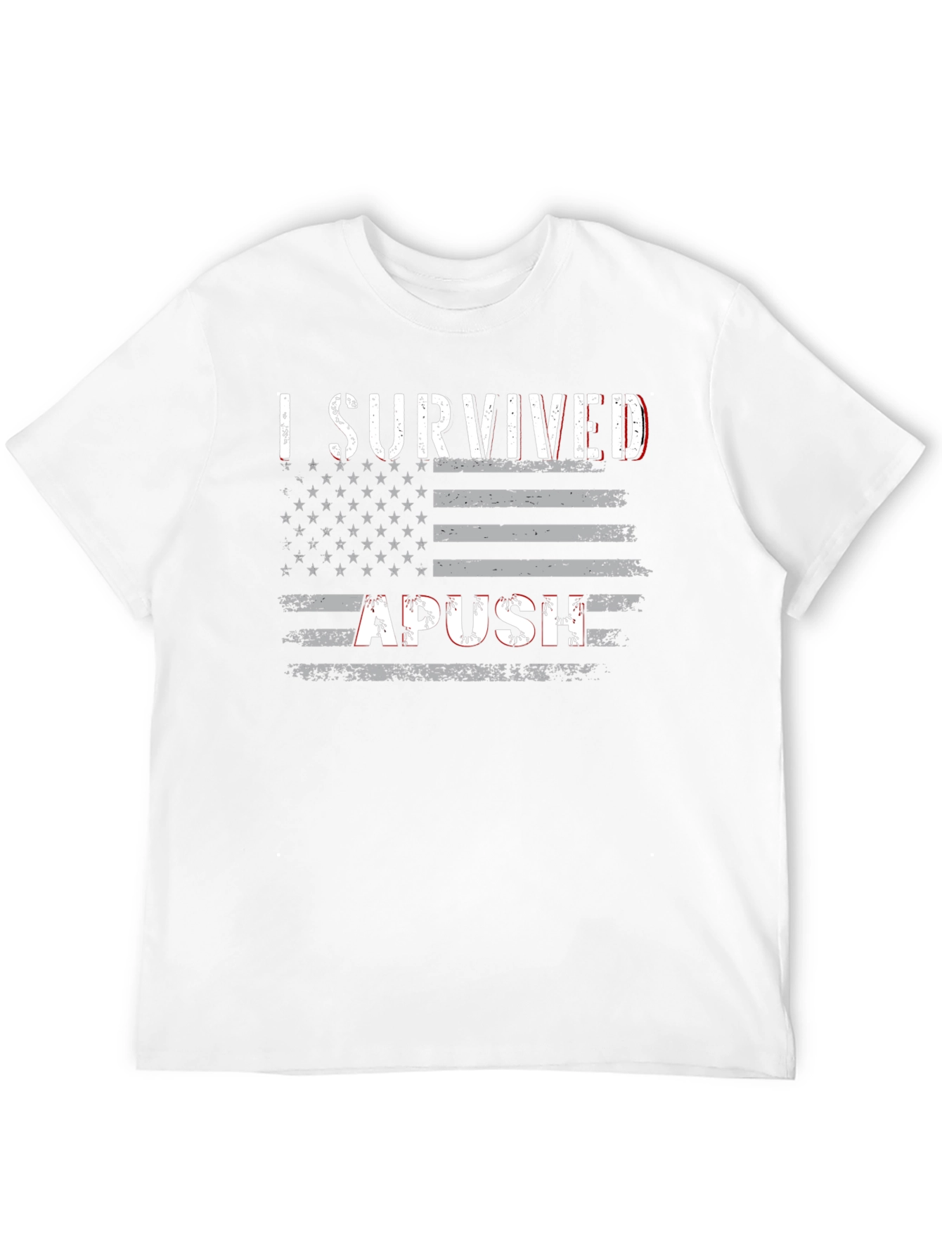 I Survived APUSH American Flag T-Shirt