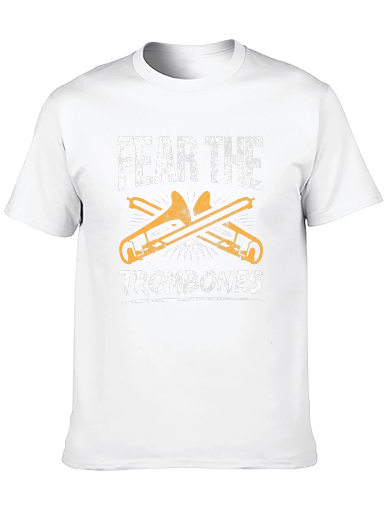 Fear the Trombones Graphic Tee - Musician T-Shirt