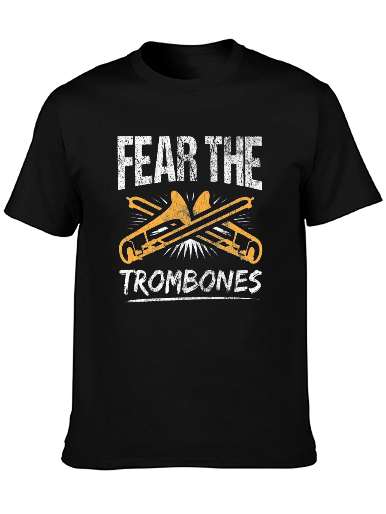 Fear the Trombones Graphic Tee - Musician T-Shirt