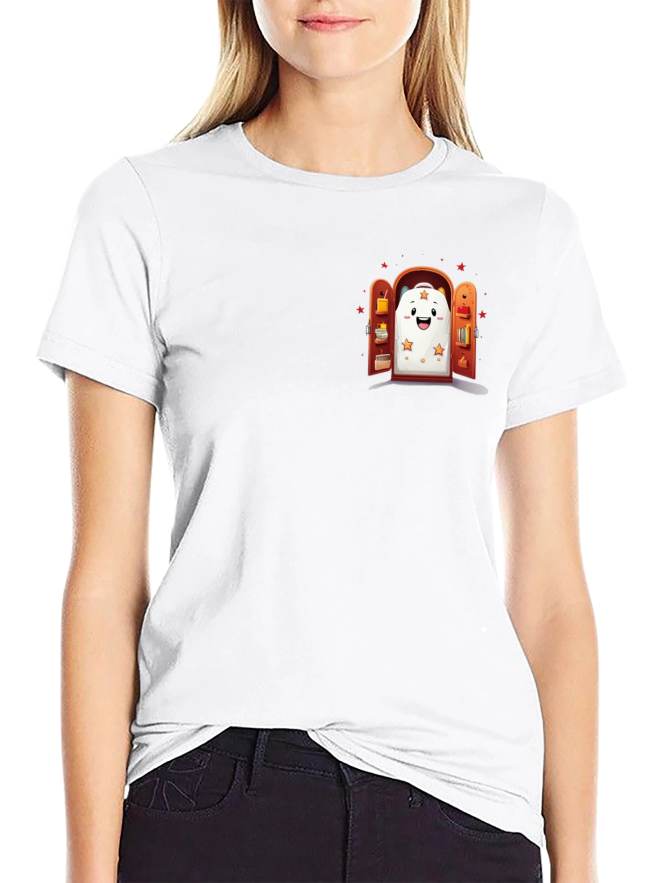 Whimsical Wardrobe Ghost Graphic Tee