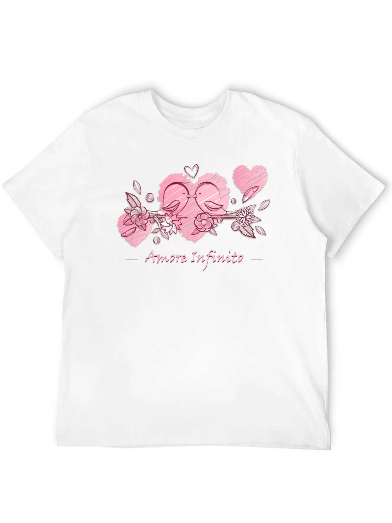 Amore Infinito T-Shirt - Love Birds Design
