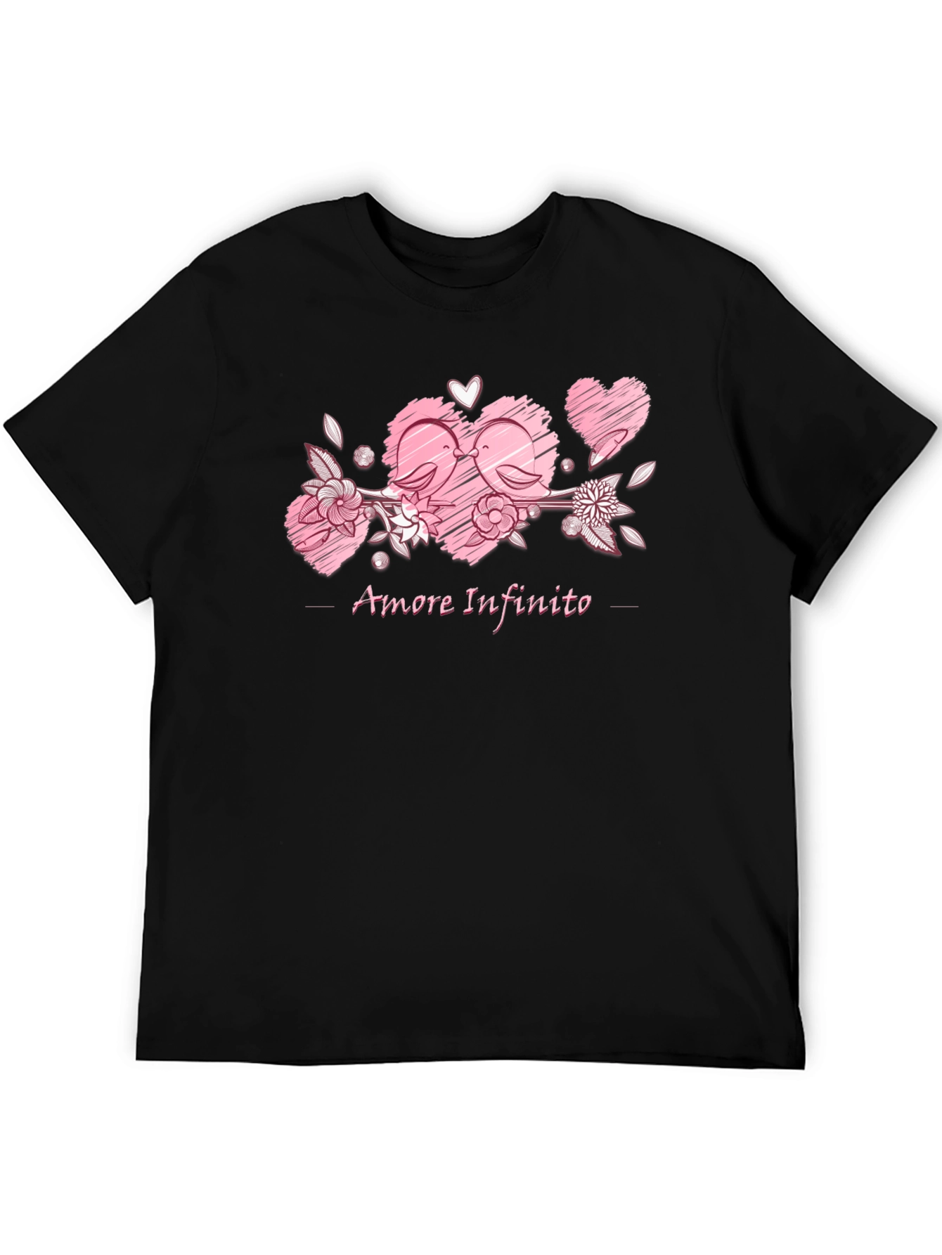 Amore Infinito T-Shirt - Love Birds Design