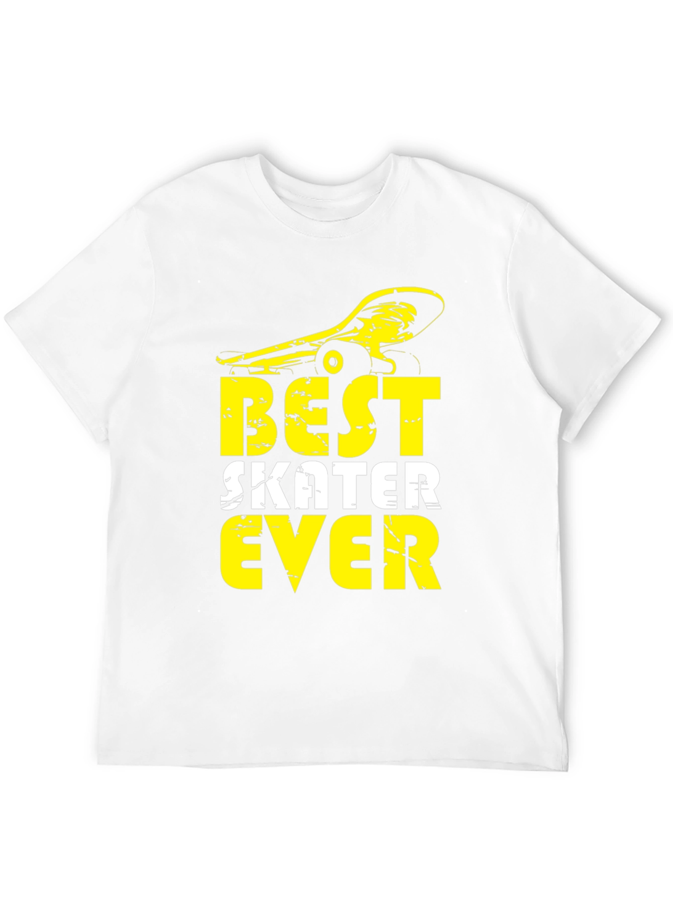 Best Skater Ever Graphic Tee - Cool Skateboard Design