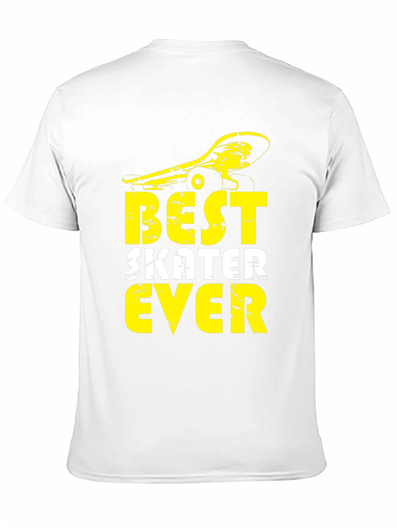 Best Skater Ever Graphic Tee - Cool Skateboard Design