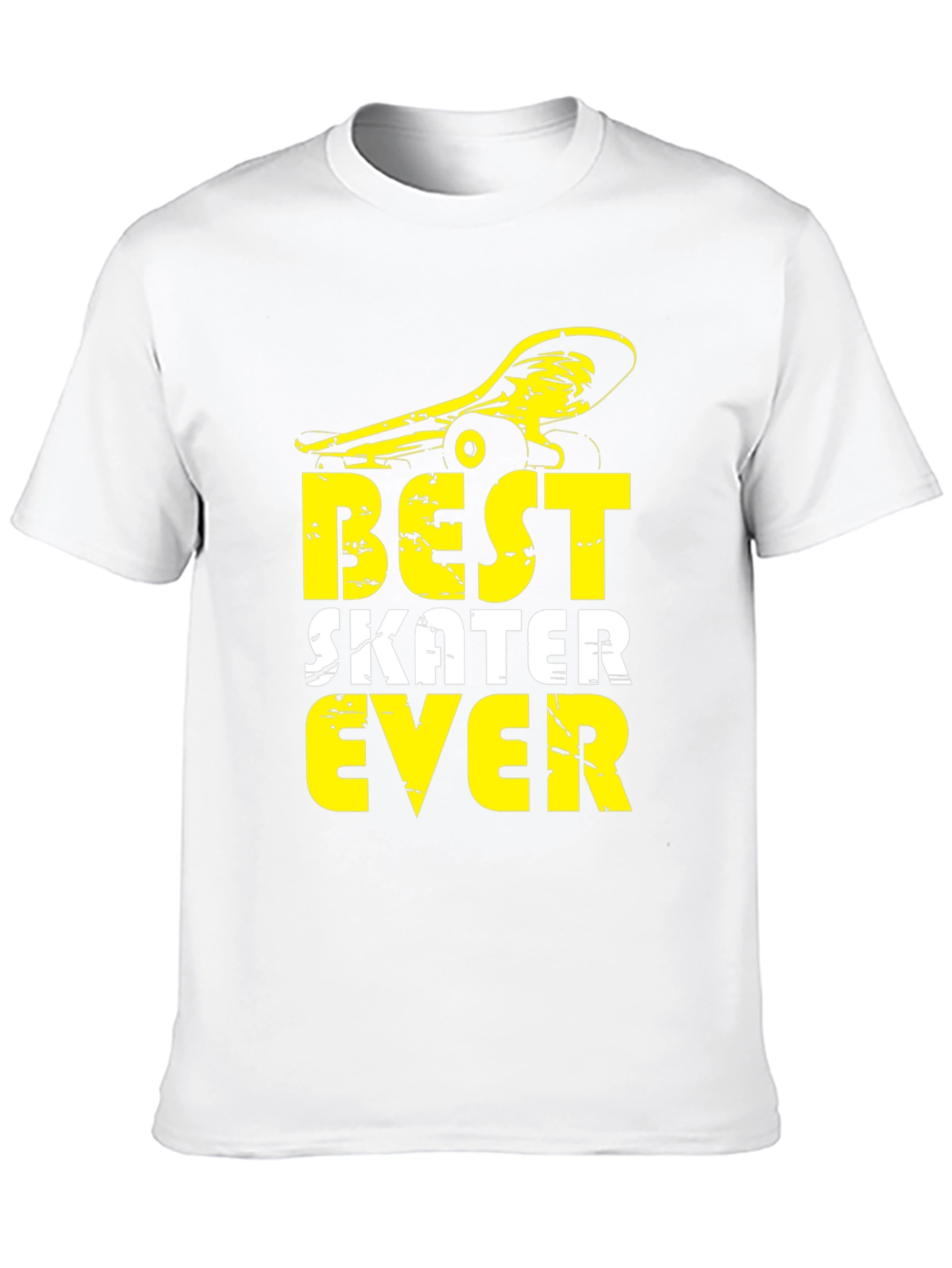 Best Skater Ever Graphic Tee - Cool Skateboard Design