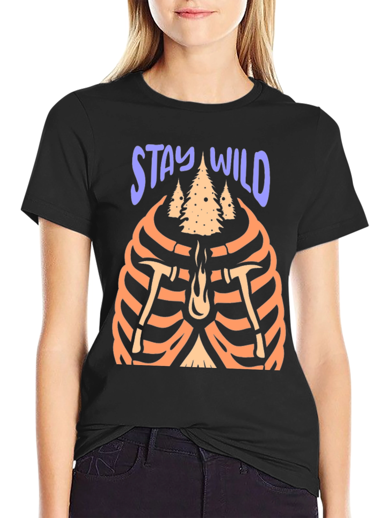 Stay Wild Graphic Tee - Outdoor Adventure