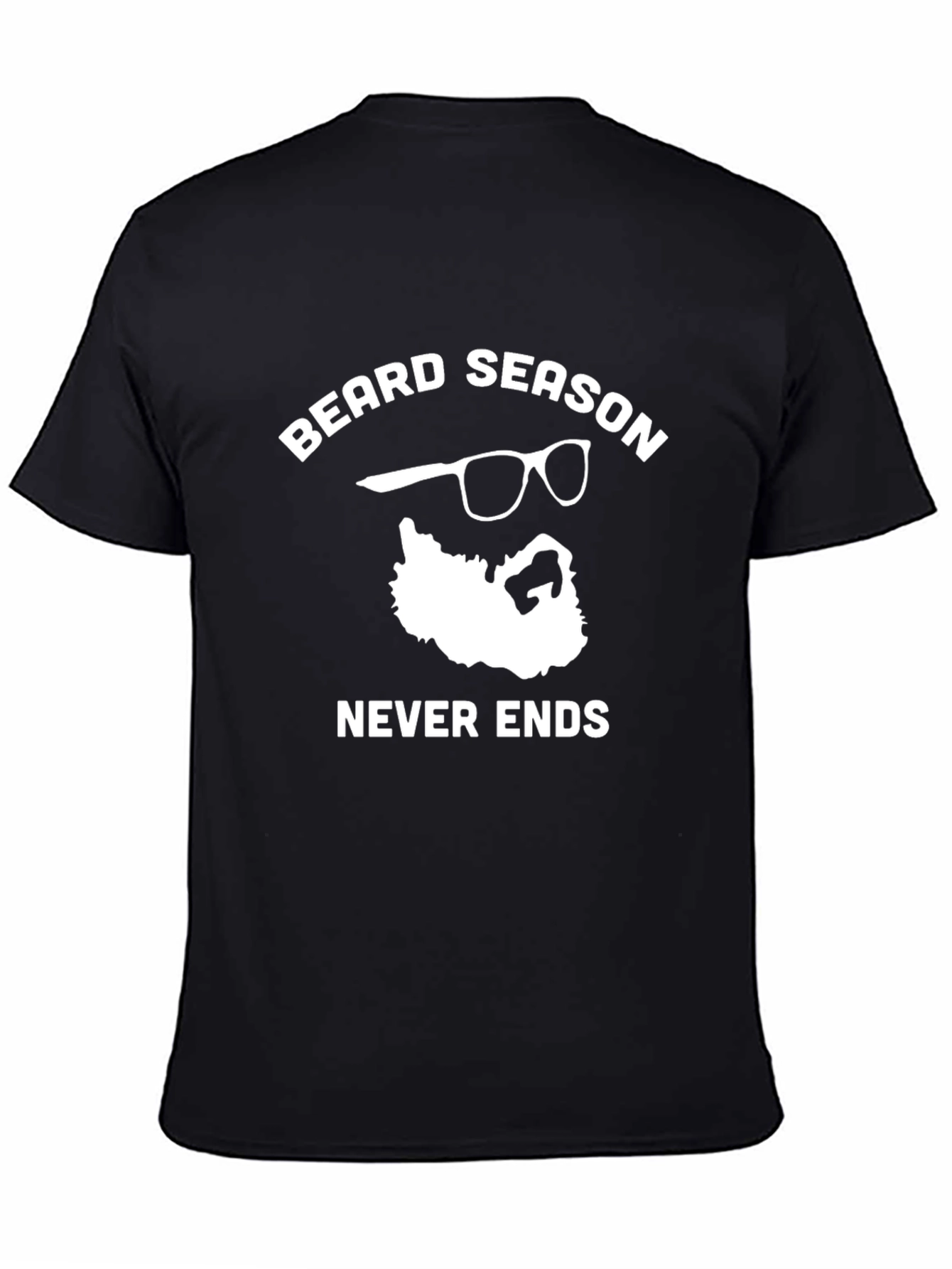 Beard Season Never Ends Graphic Tee