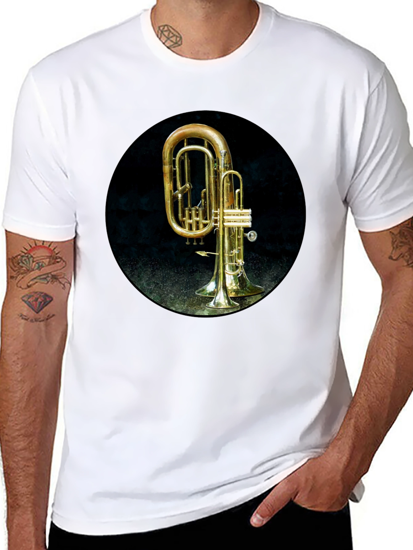 Euphonium Graphic T-Shirt - Musician Apparel
