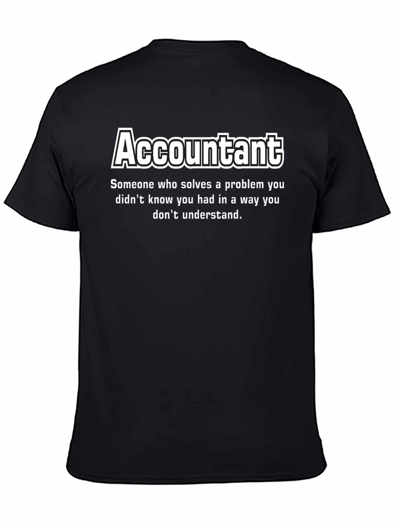 Accountant Definition T-Shirt - Funny Accounting Gift