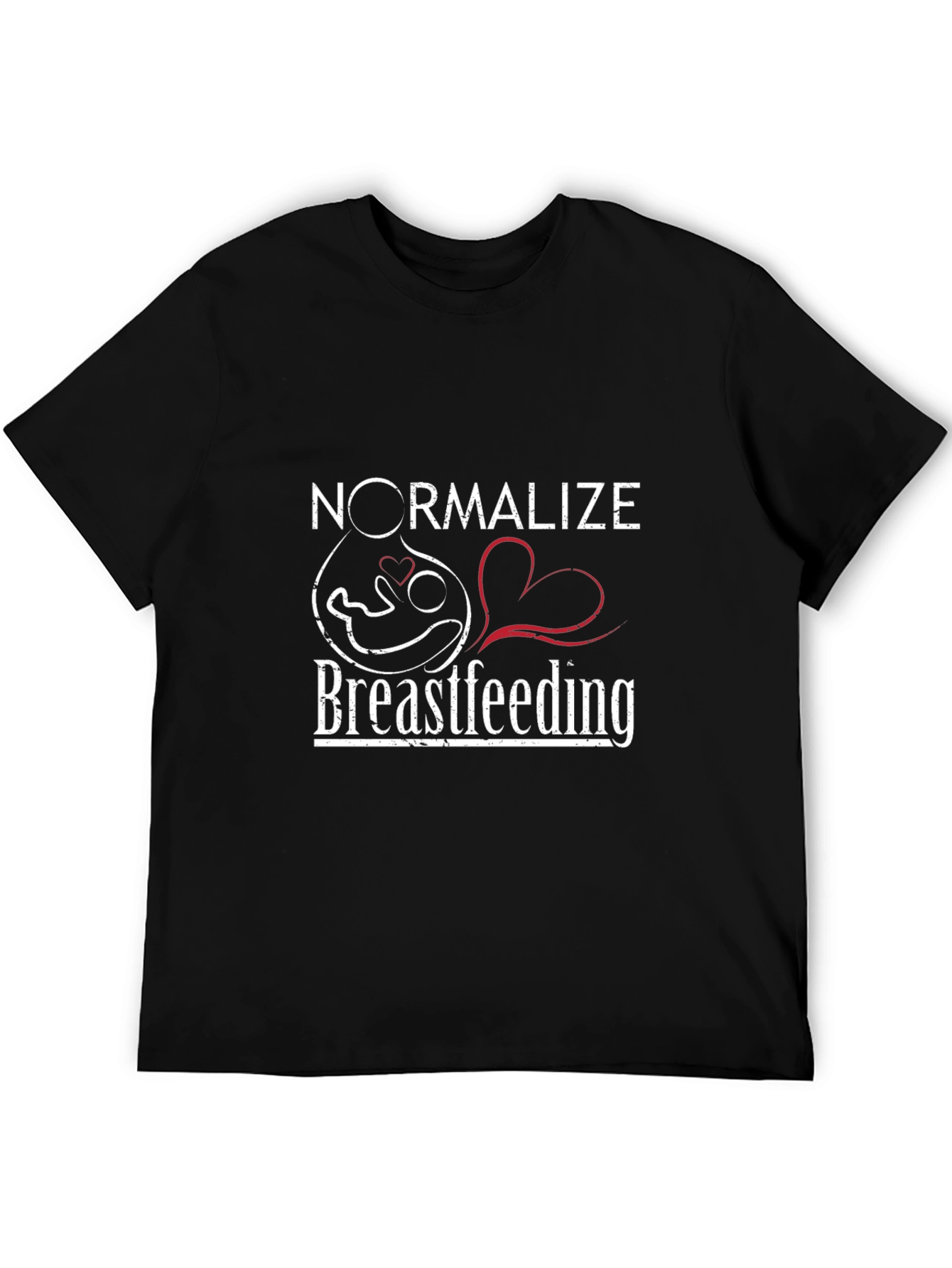 Normalize Breastfeeding T-Shirt - Black