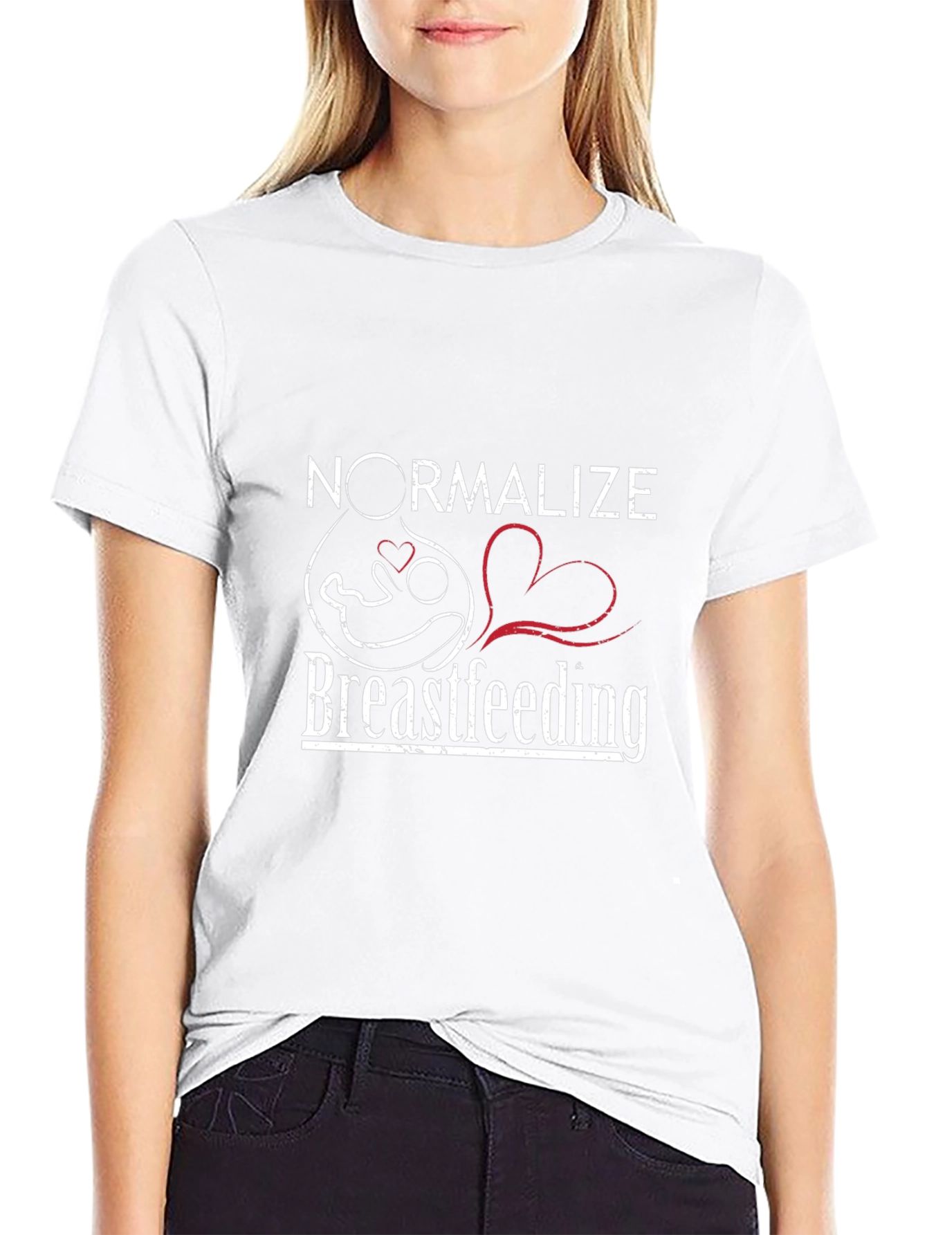 Normalize Breastfeeding T-Shirt - Black