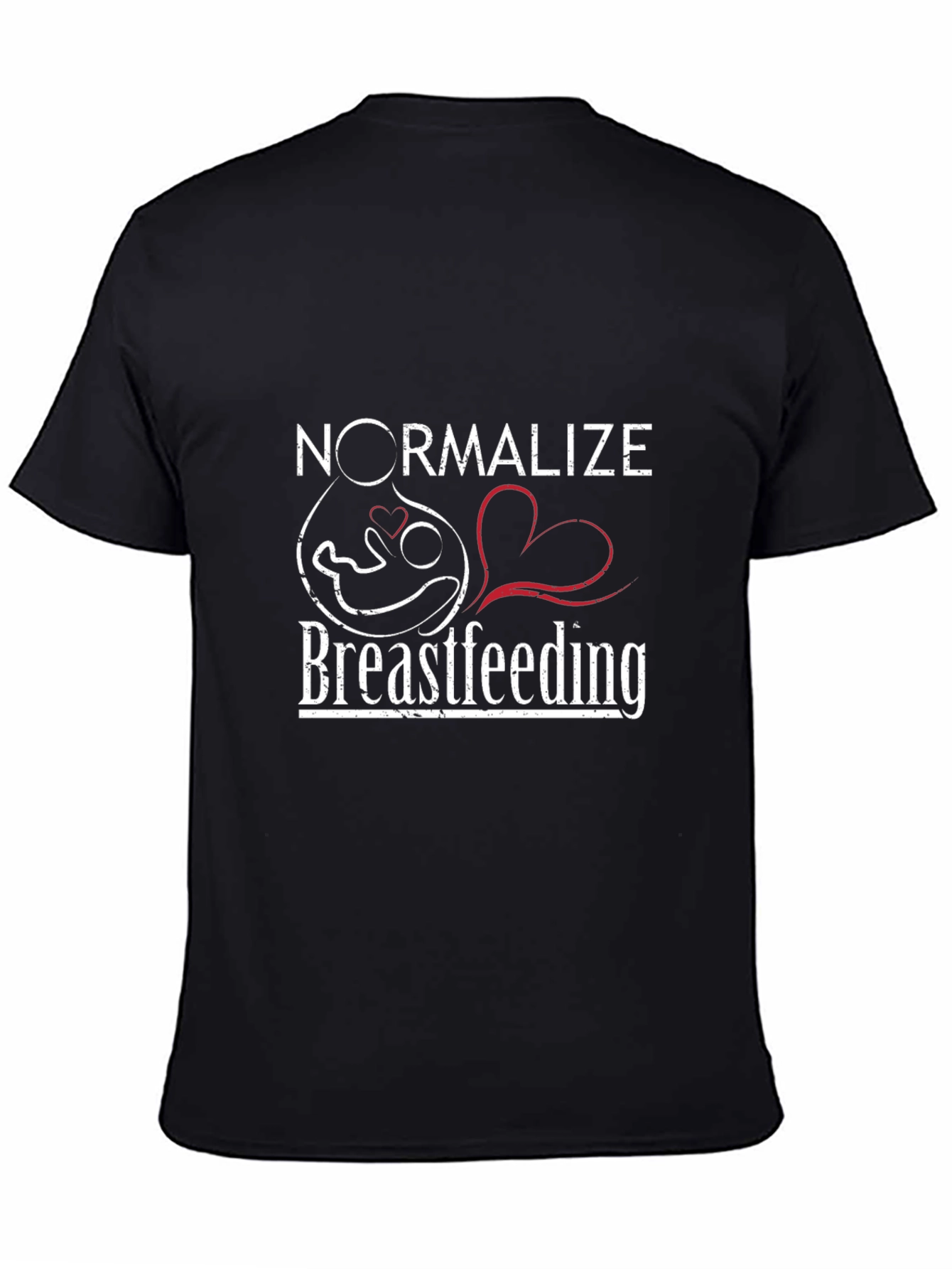 Normalize Breastfeeding T-Shirt - Black