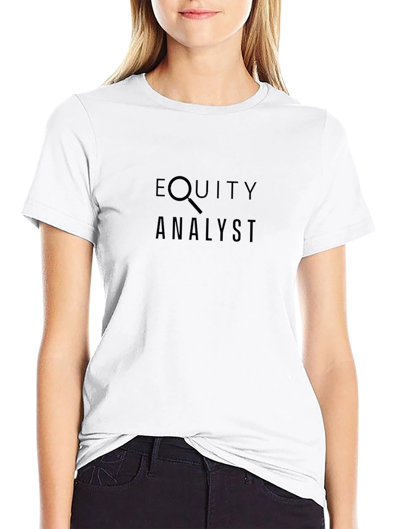 Equity Analyst Black T-Shirt