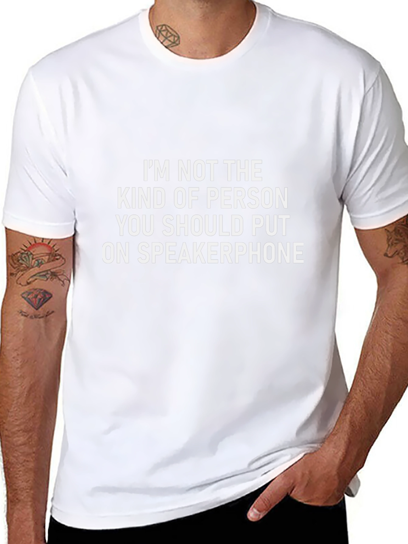 Funny Speakerphone T-Shirt